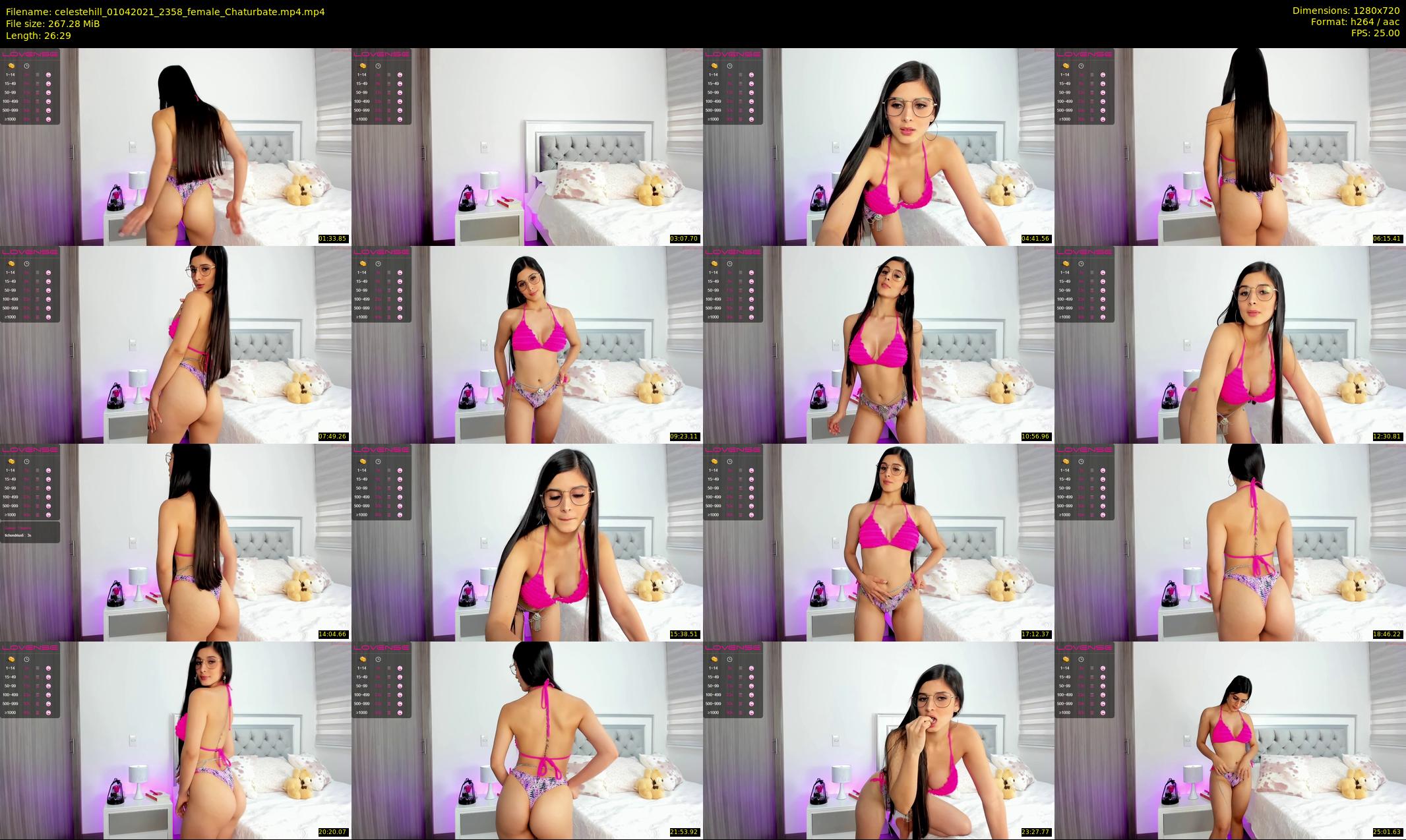 celestehill — 27 minute Chaturbate female cam show recording, 720p, Apr 1, 2021