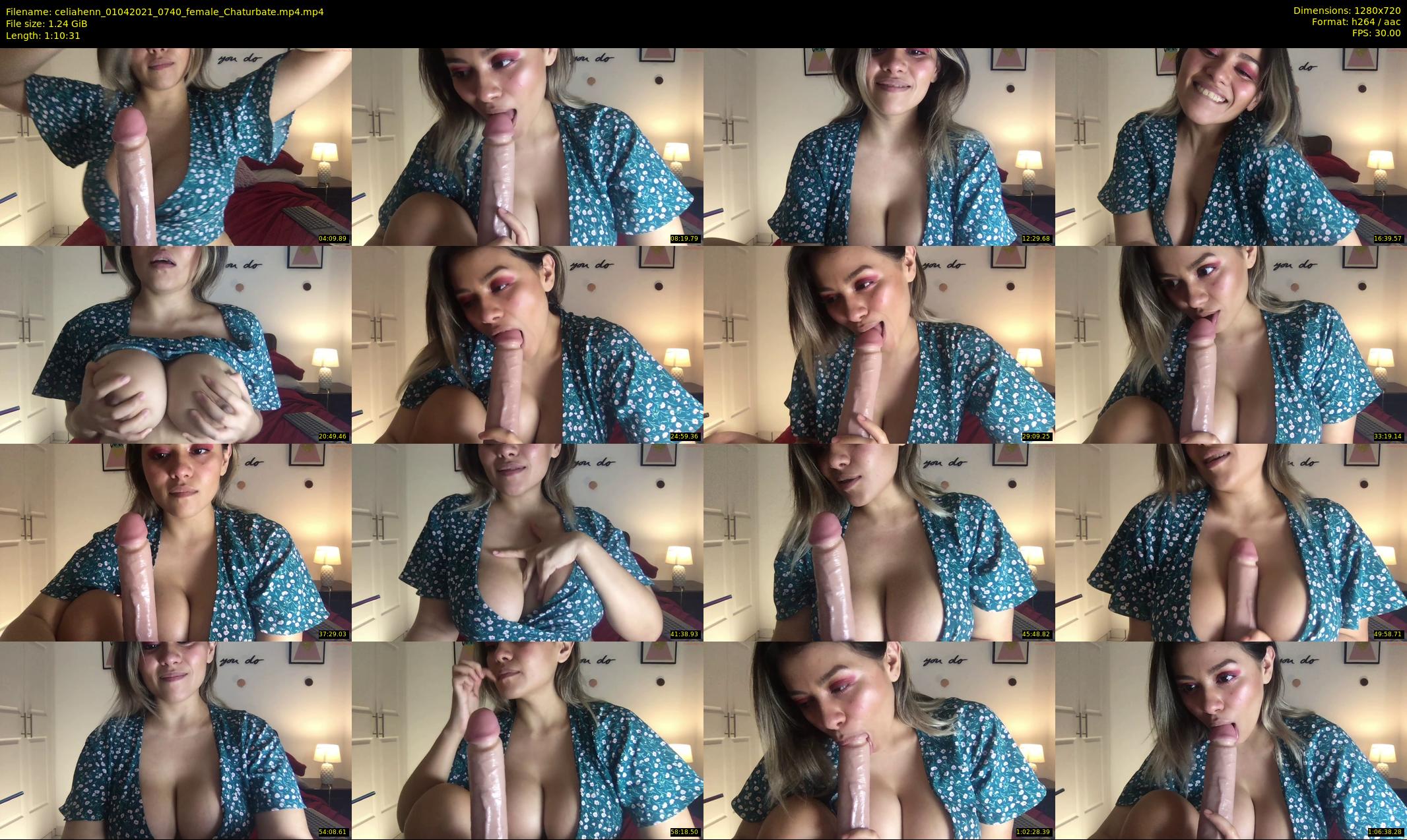 celiahenn — 71 minute Chaturbate female cam show recording, 720p, Apr 1, 2021