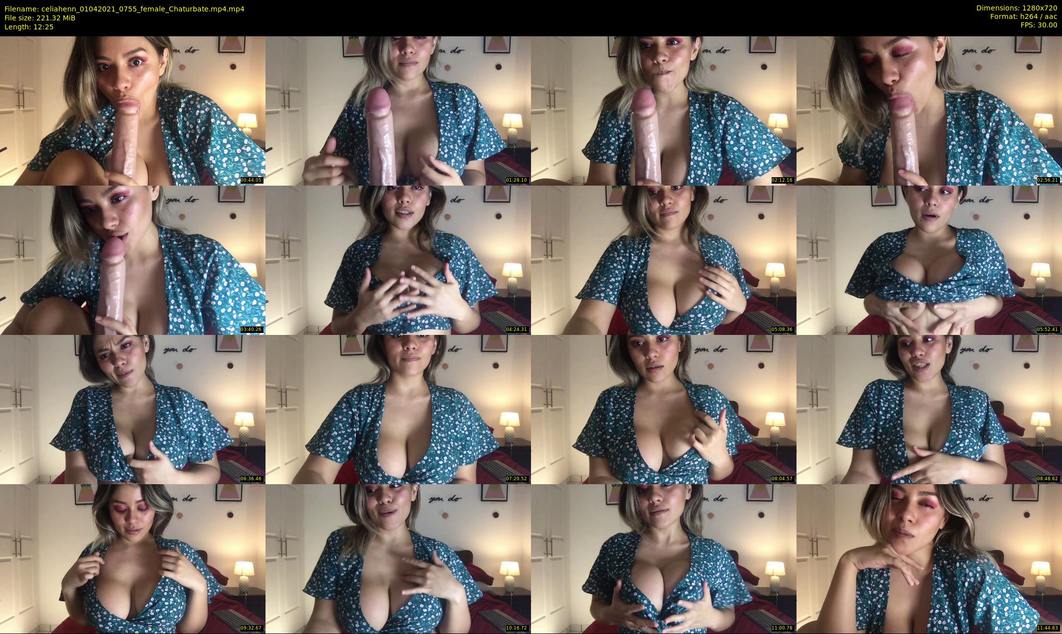 celiahenn — 13 minute Chaturbate female cam show recording, 720p, Apr 1, 2021