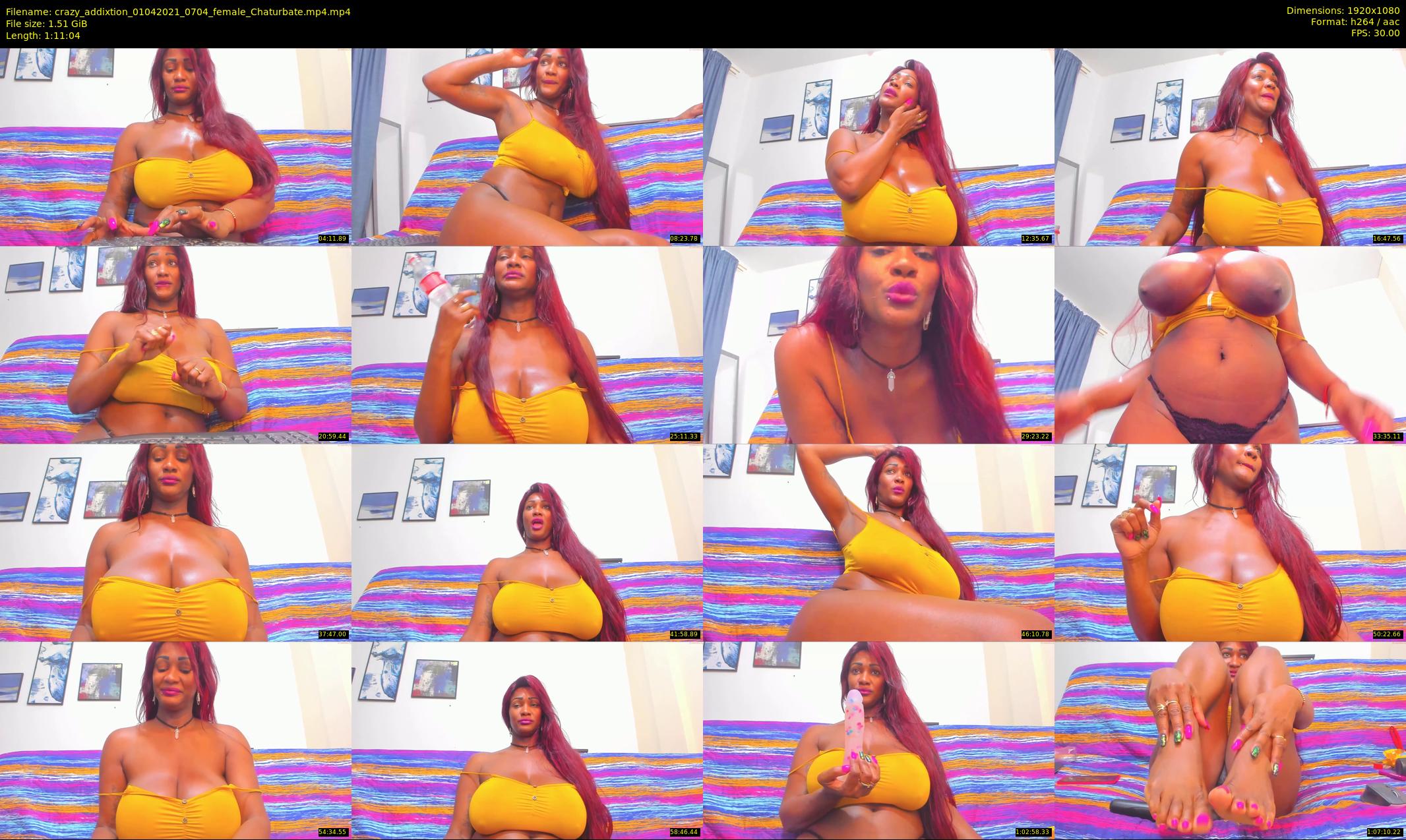 crazy_addixtion — 72 minute Chaturbate female cam show recording, 1080p, Apr 1, 2021