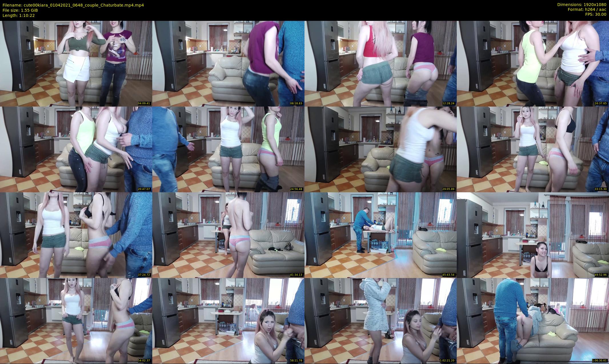 cute00kiara — 71 minute Chaturbate female cam show recording, 1080p, Apr 1, 2021