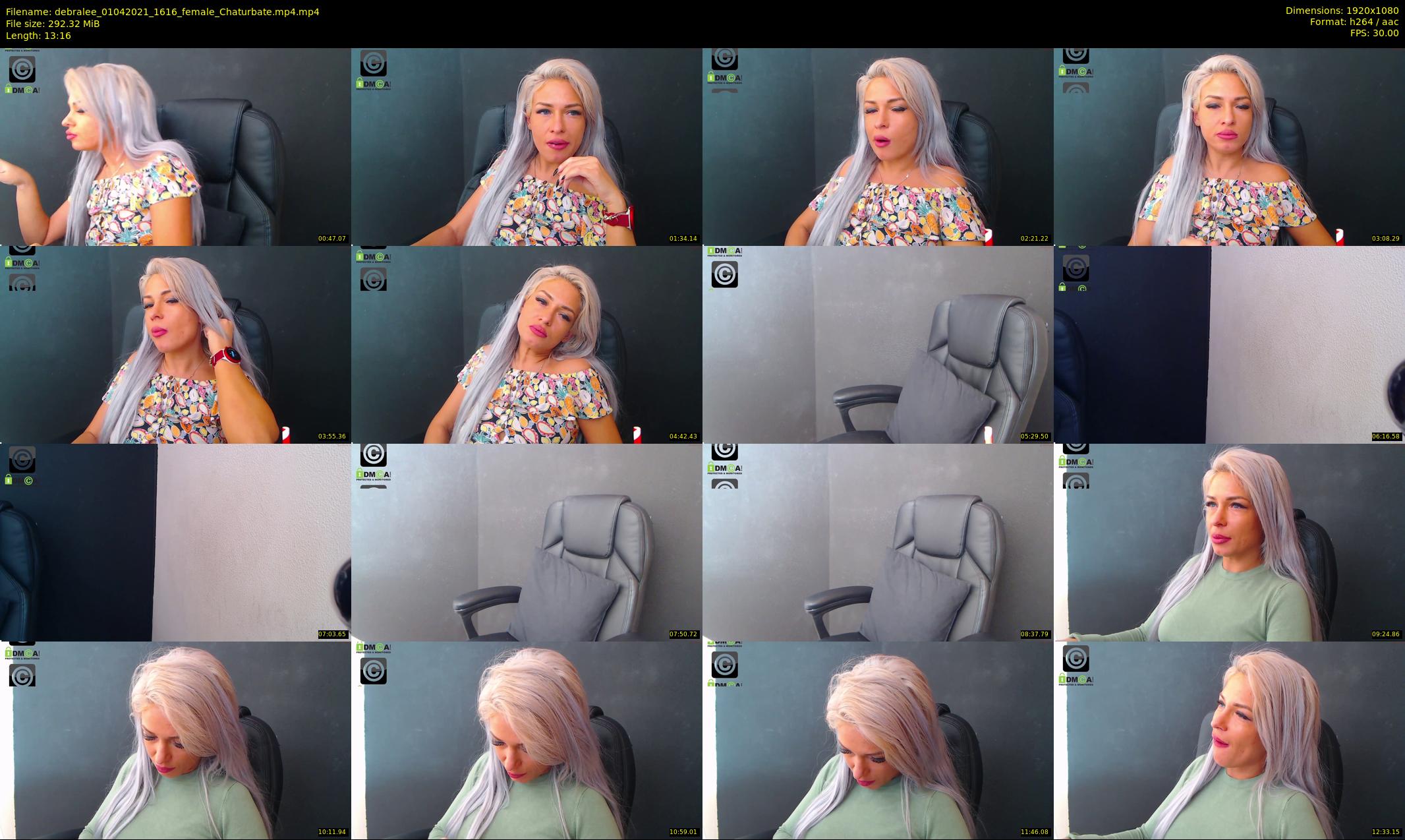 debralee — 14 minute Chaturbate female cam show recording, 1080p, Apr 1, 2021