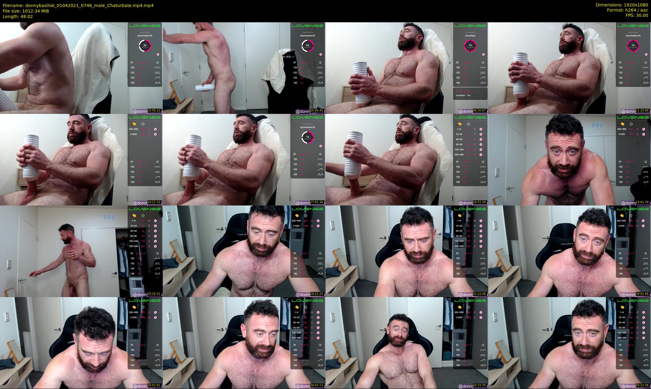 donnybasilisk — 49 minute Chaturbate male cam show recording, 1080p, Apr 1, 2021