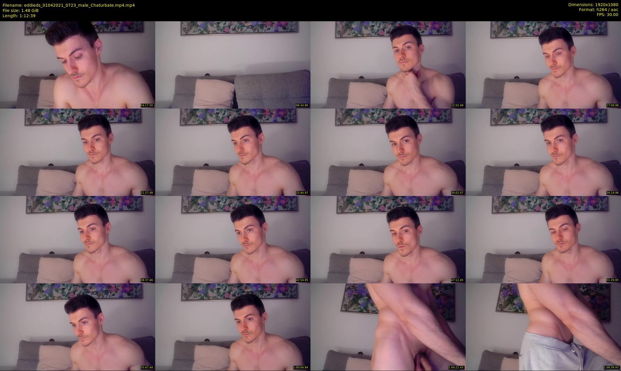 eddieds — 73 minute Chaturbate male cam show recording, 1080p, Apr 1, 2021