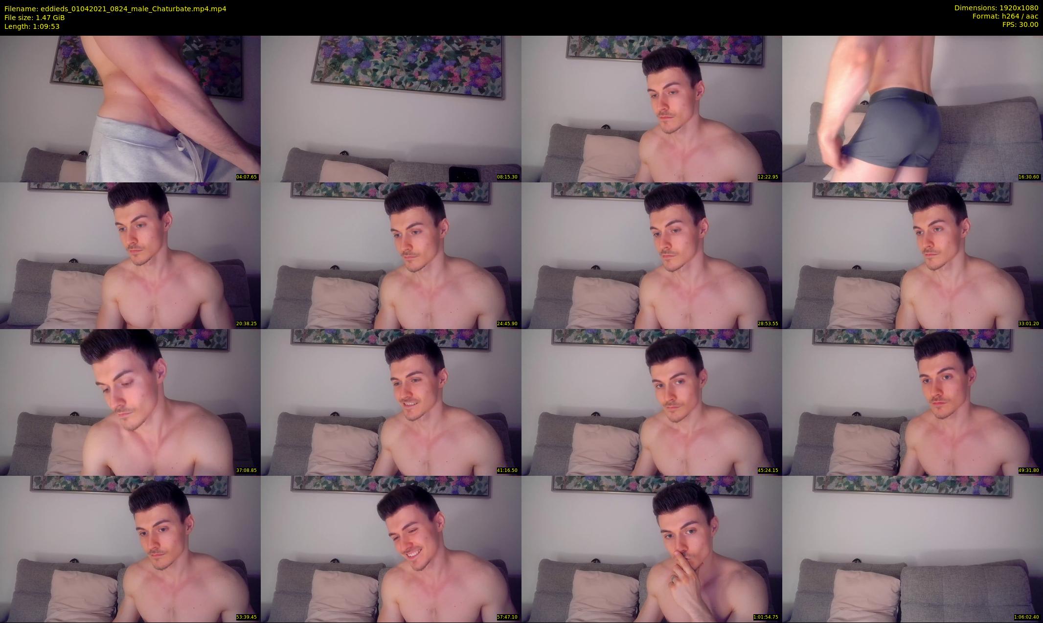 eddieds — 70 minute Chaturbate male cam show recording, 1080p, Apr 1, 2021