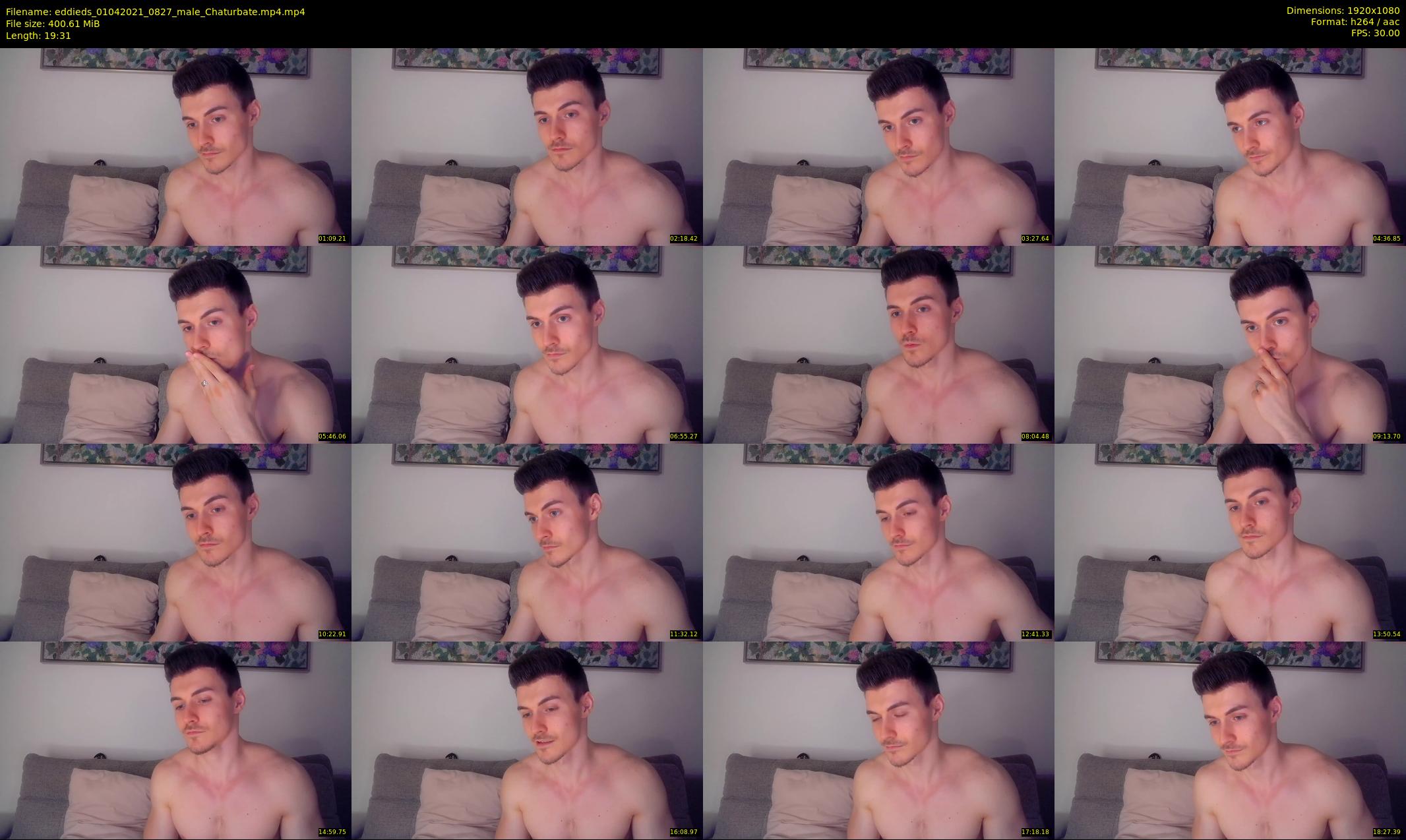 eddieds — 20 minute Chaturbate male cam show recording, 1080p, Apr 1, 2021