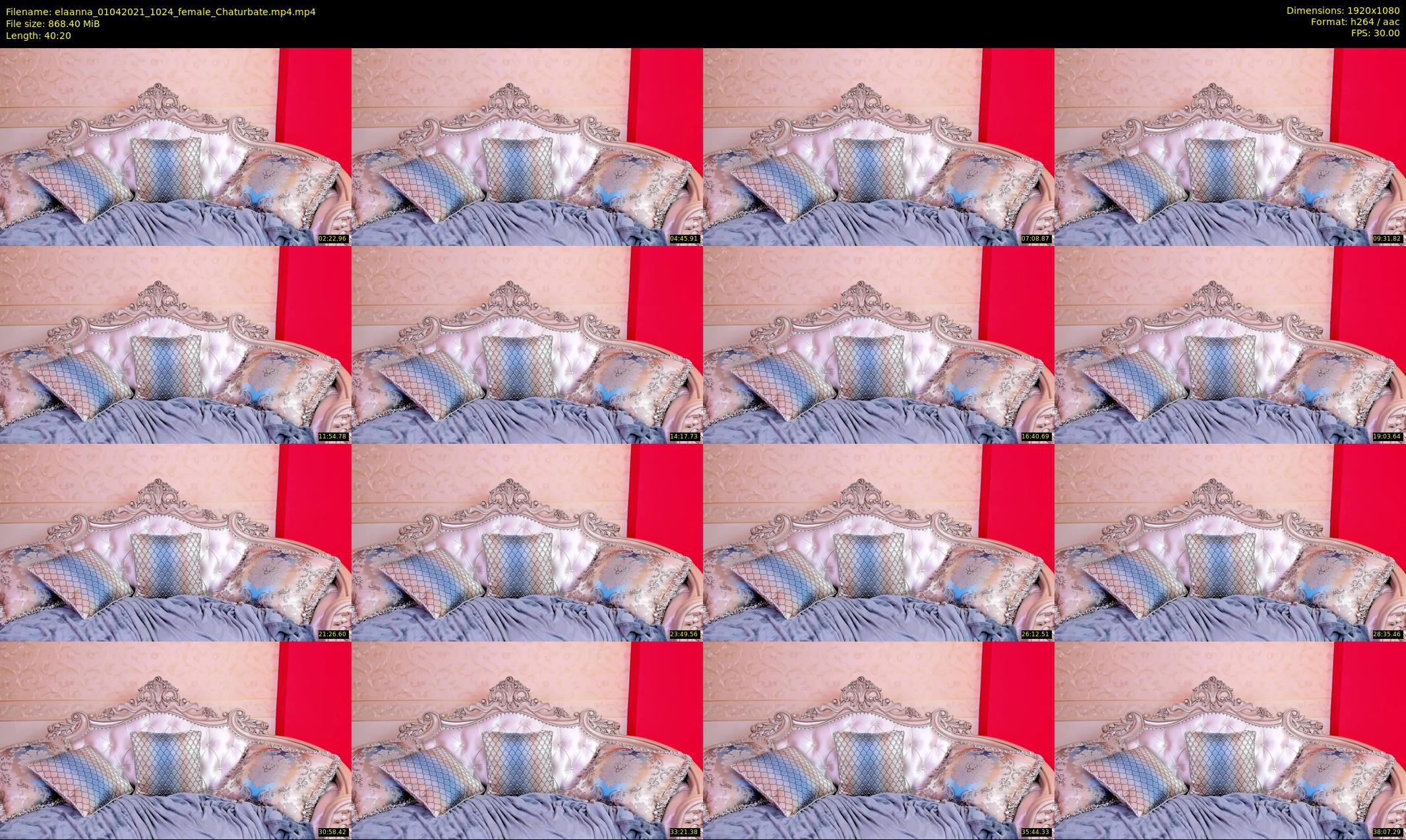 elaanna — 41 minute Chaturbate female cam show recording, 1080p, Apr 1, 2021