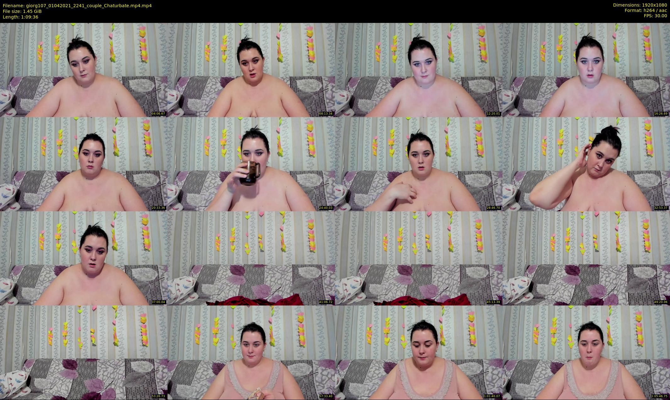 giorg107 — 70 minute Chaturbate couple cam show recording, 1080p, Apr 1, 2021