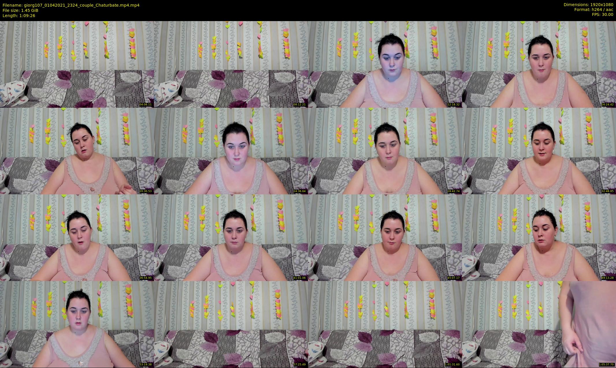 giorg107 — 70 minute Chaturbate couple cam show recording, 1080p, Apr 1, 2021