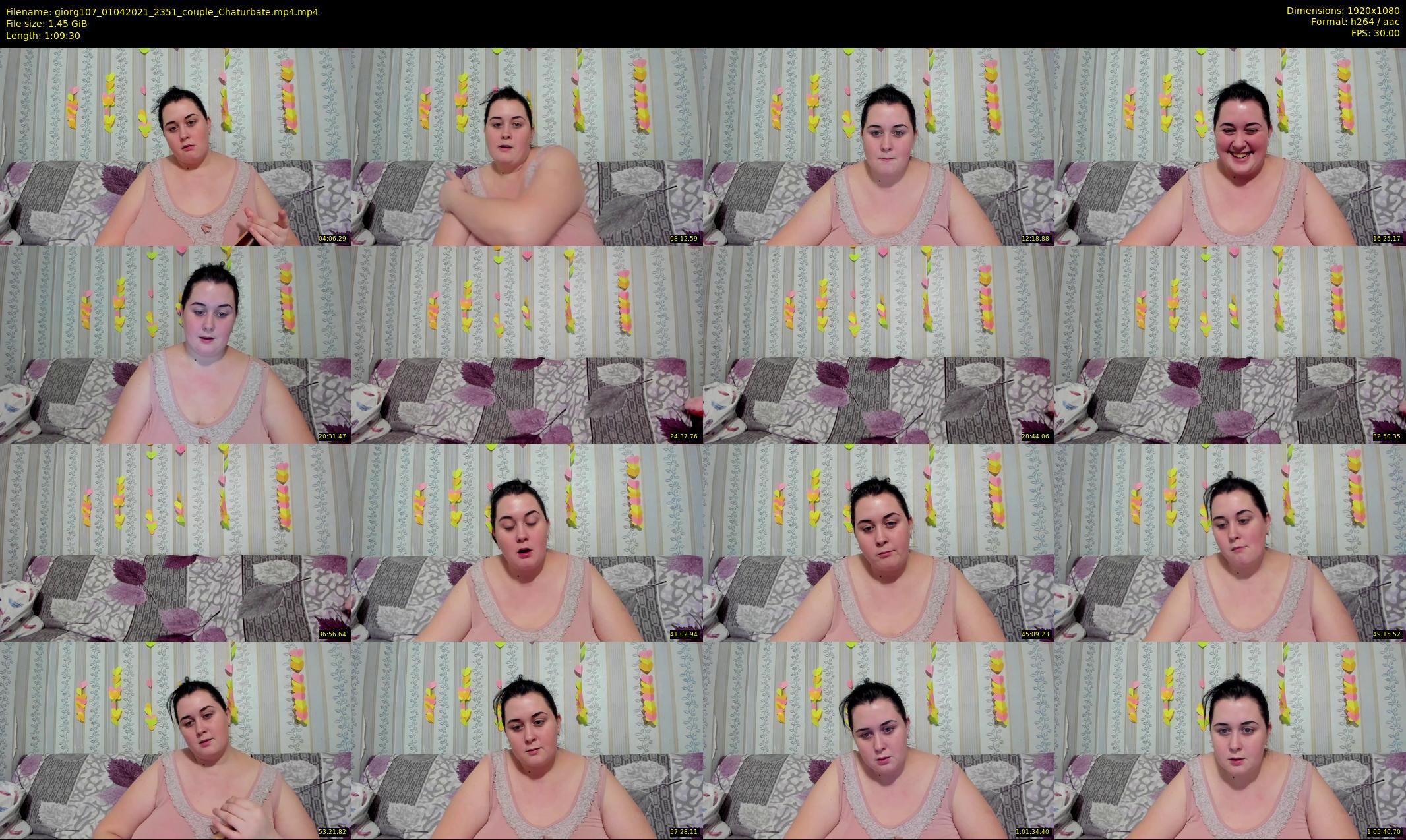 giorg107 — 70 minute Chaturbate couple cam show recording, 1080p, Apr 1, 2021