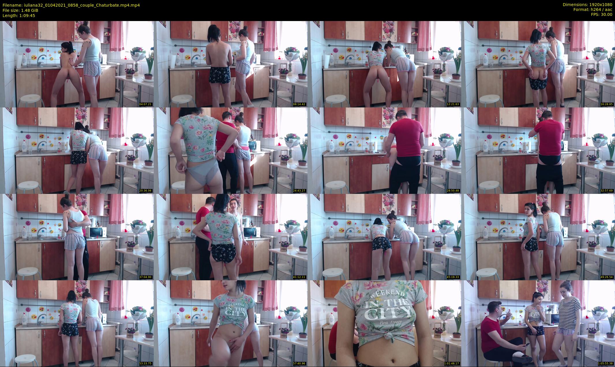 iuliana32 — 70 minute Chaturbate couple cam show recording, 1080p, Apr 1, 2021