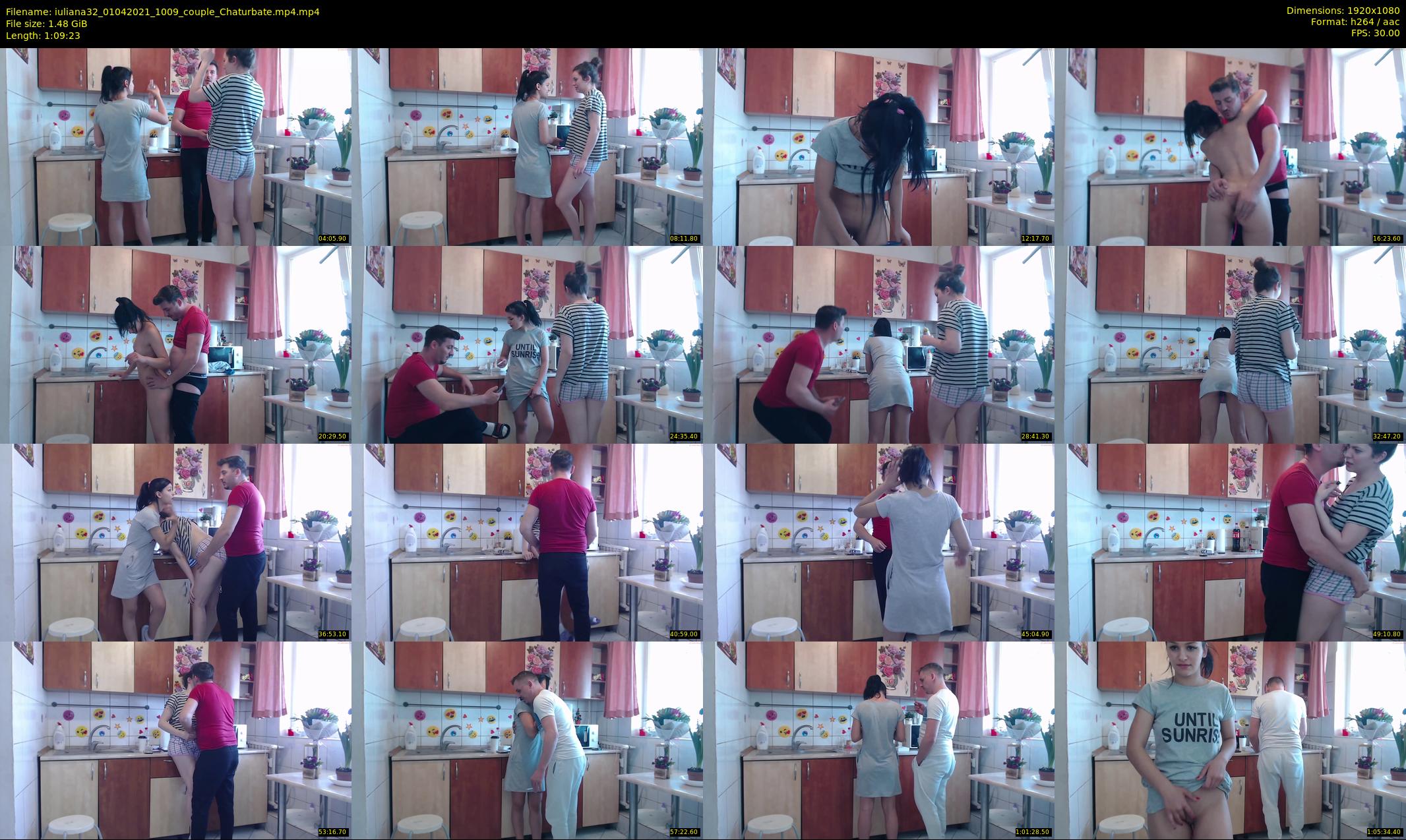 iuliana32 — 70 minute Chaturbate couple cam show recording, 1080p, Apr 1, 2021