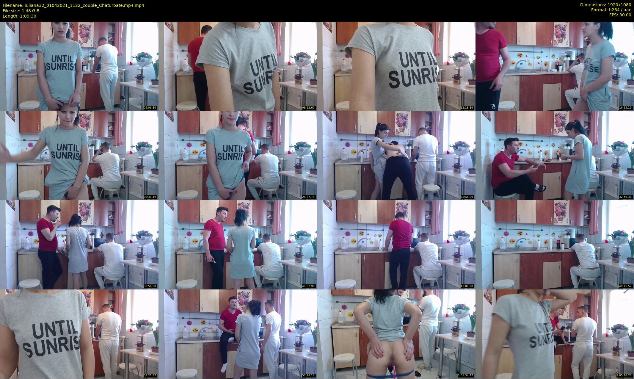 iuliana32 — 70 minute Chaturbate couple cam show recording, 1080p, Apr 1, 2021