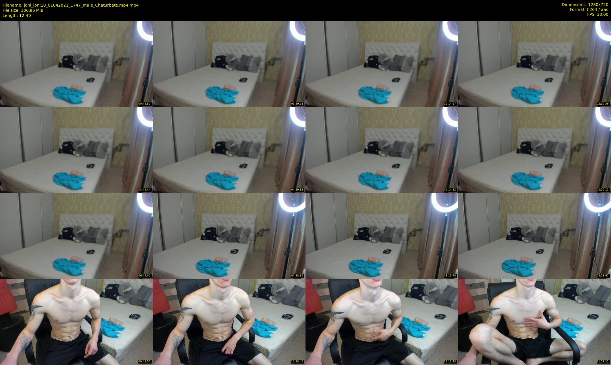 joni_joni18 — 13 minute Chaturbate male cam show recording, 720p, Apr 1, 2021
