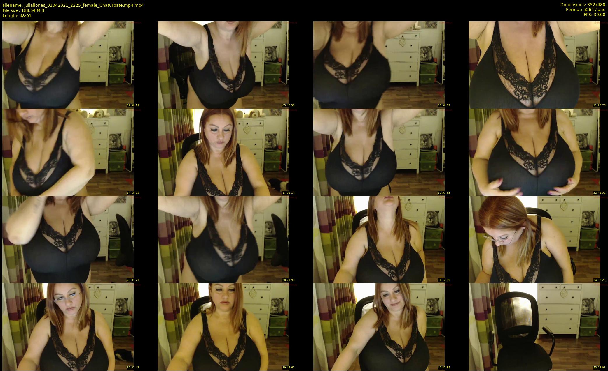 julialiones — 49 minute Chaturbate female cam show recording, 480p, Apr 1, 2021