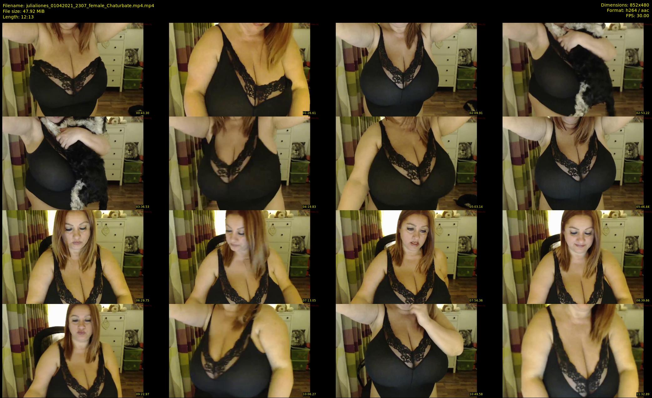 julialiones — 13 minute Chaturbate female cam show recording, 480p, Apr 1, 2021