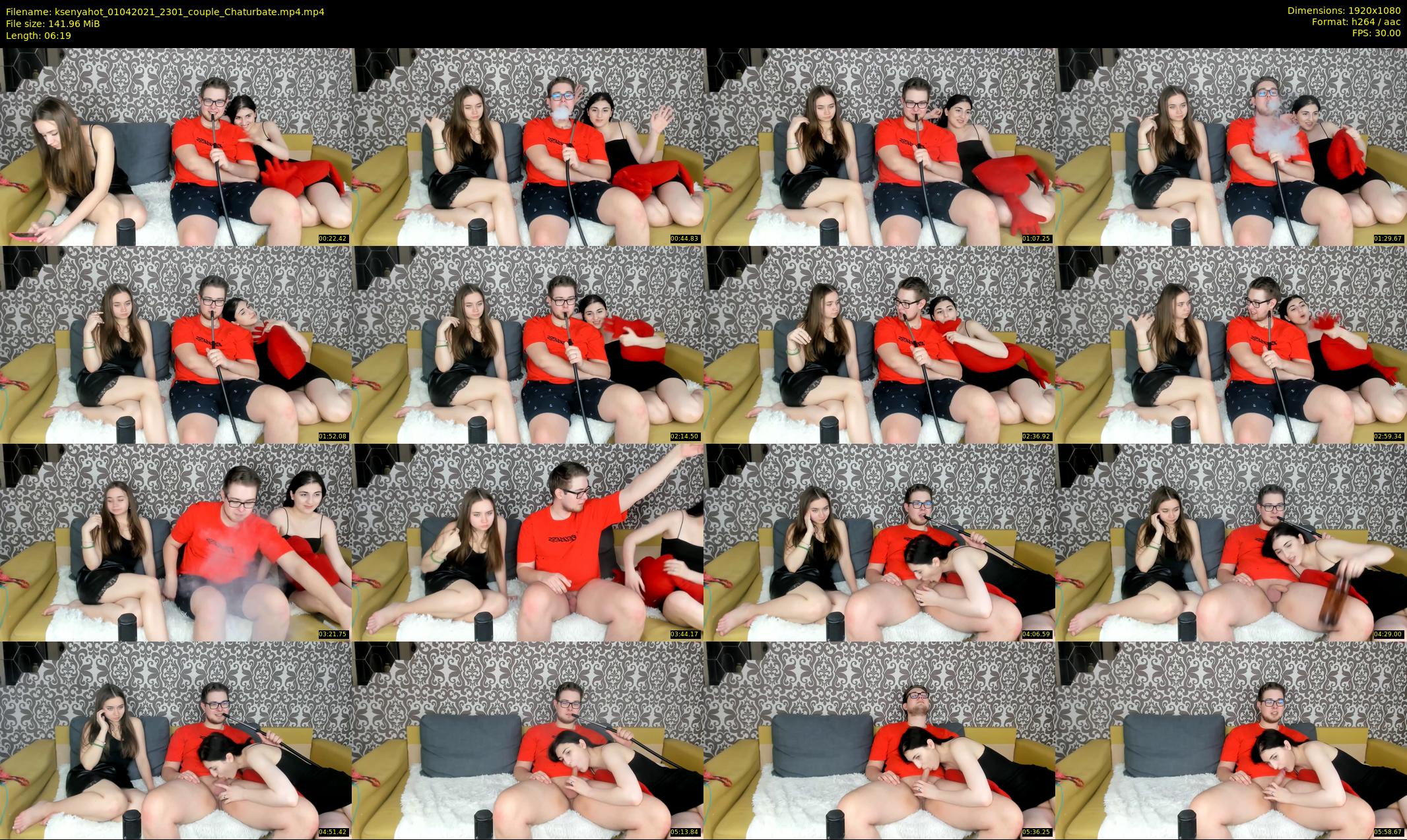 ksenyahot — 7 minute Chaturbate couple cam show recording, 1080p, Apr 1, 2021