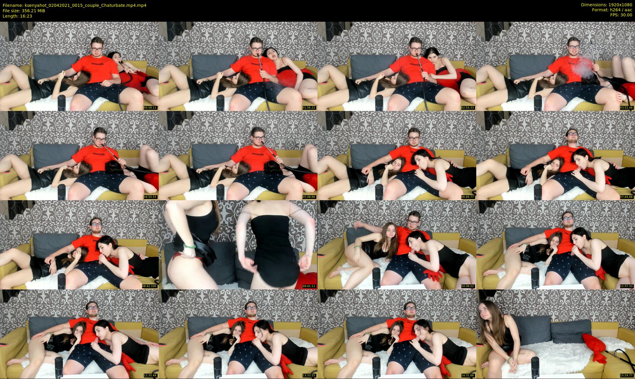 ksenyahot — 17 minute Chaturbate couple cam show recording, 1080p, Apr 2, 2021