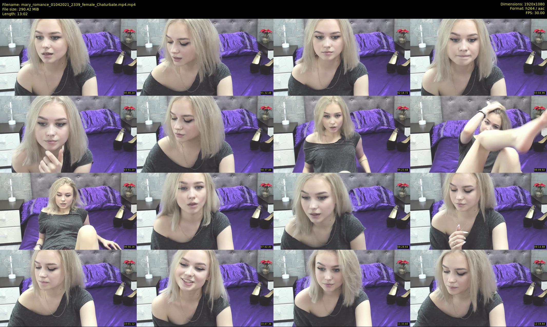 mary_romance — 14 minute Chaturbate female cam show recording, 1080p, Apr 1, 2021