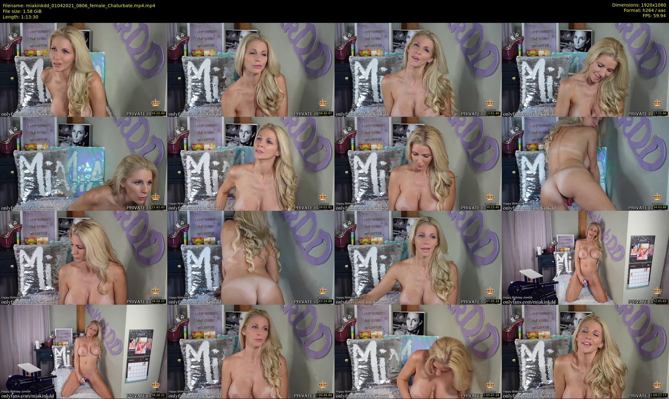 miakinkdd — 74 minute Chaturbate female cam show recording, 1080p, Apr 1, 2021