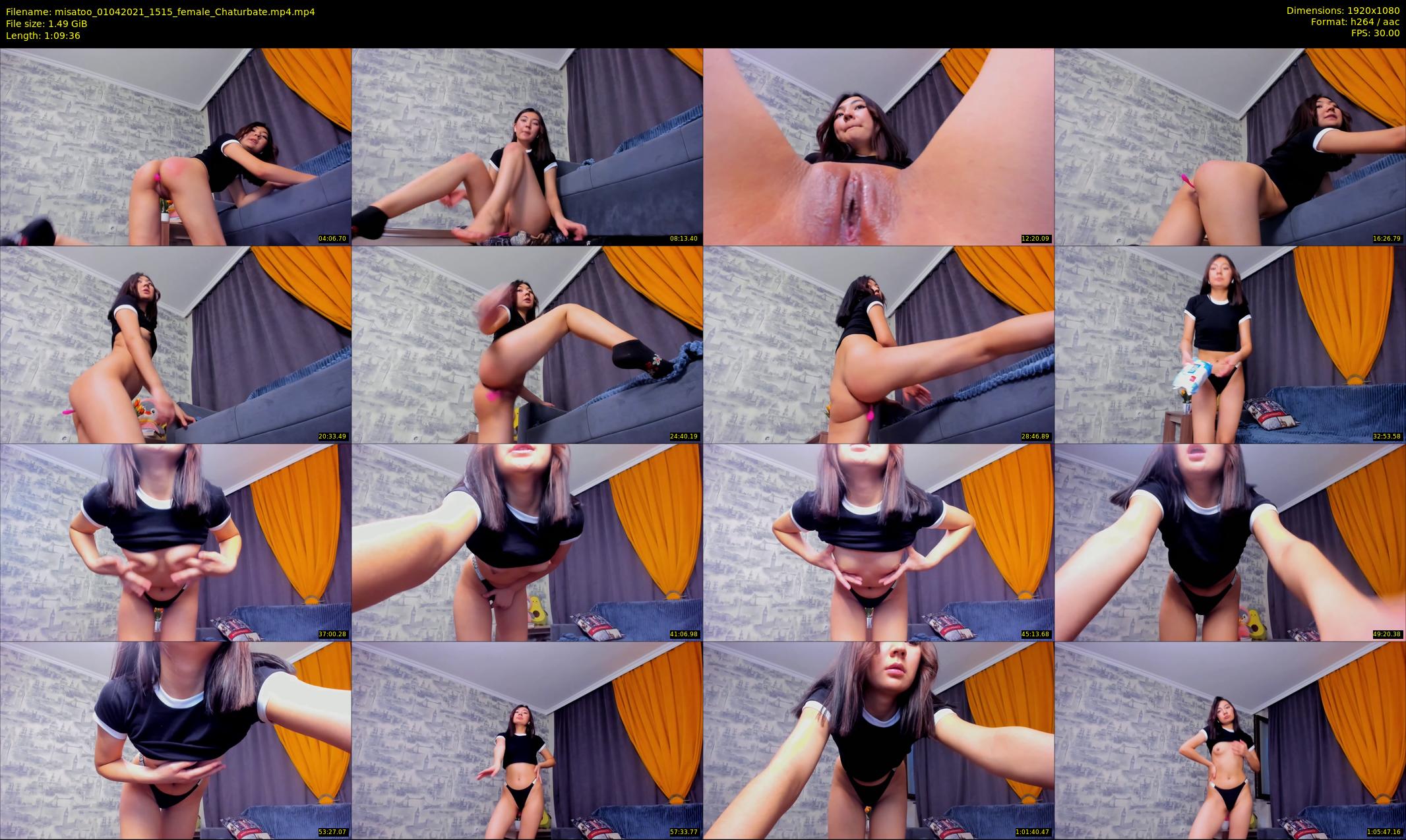 misatoo — 70 minute Chaturbate female cam show recording, 1080p, Apr 1, 2021