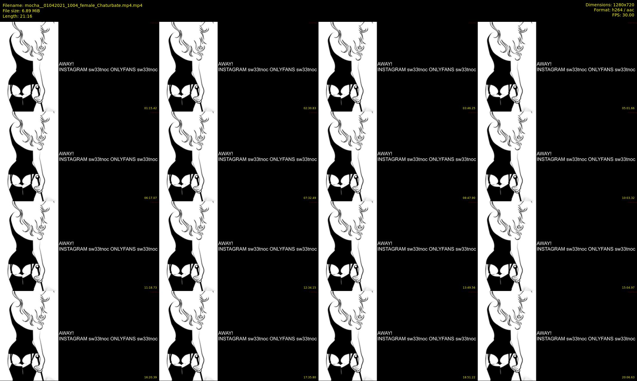 mocha_ — 22 minute Chaturbate female cam show recording, 720p, Apr 1, 2021