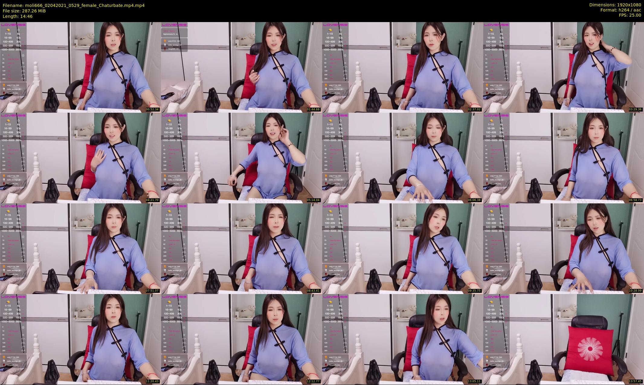 moli666 — 15 minute Chaturbate female cam show recording, 1080p, Apr 2, 2021