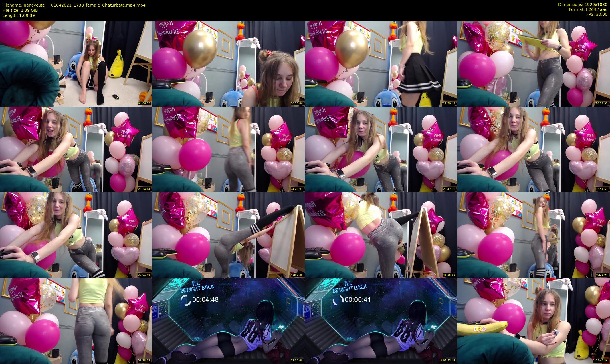 nancycute__ — 70 minute Chaturbate female cam show recording, 1080p, Apr 1, 2021