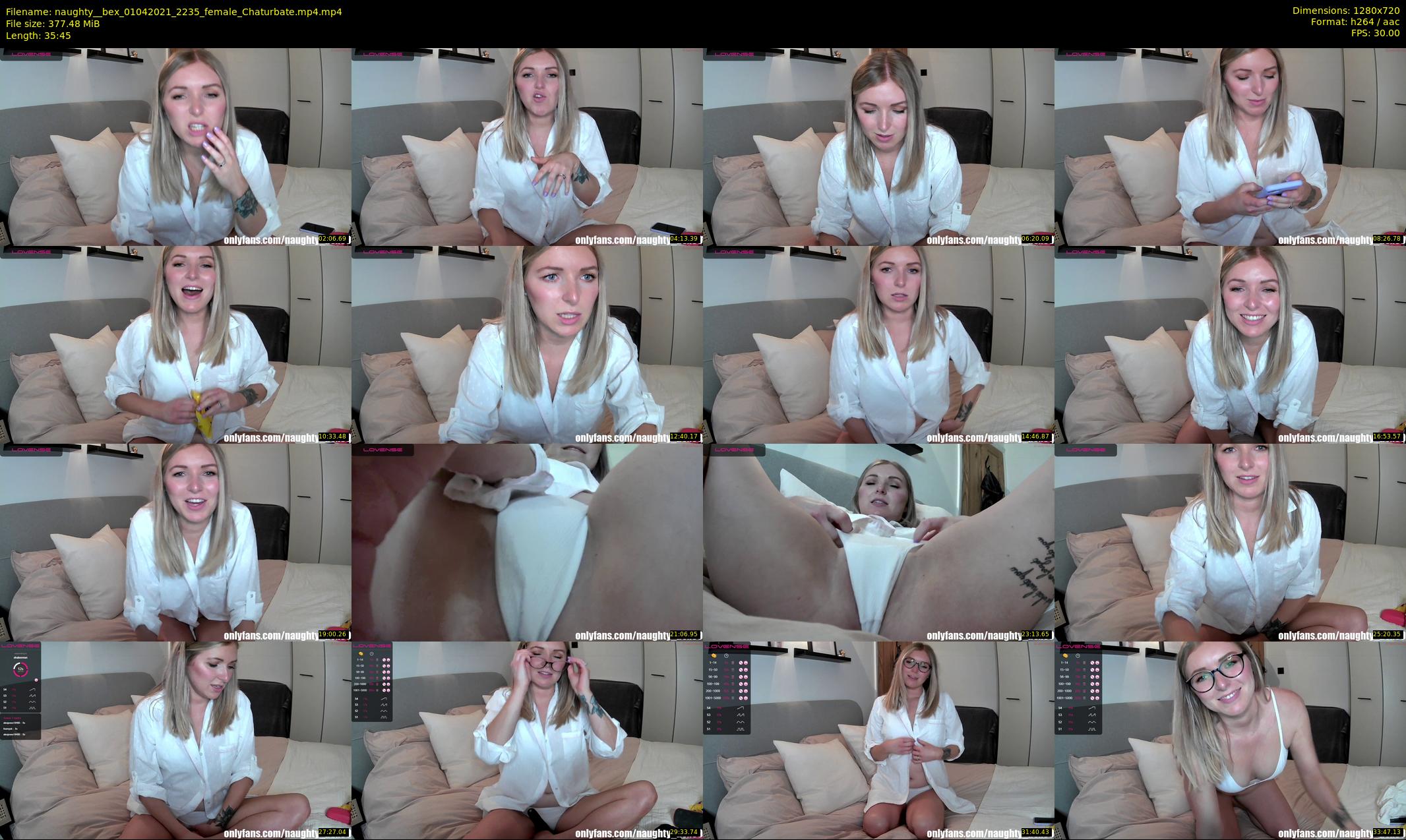 naughty__bex — 36 minute Chaturbate female cam show recording, 720p, Apr 1, 2021