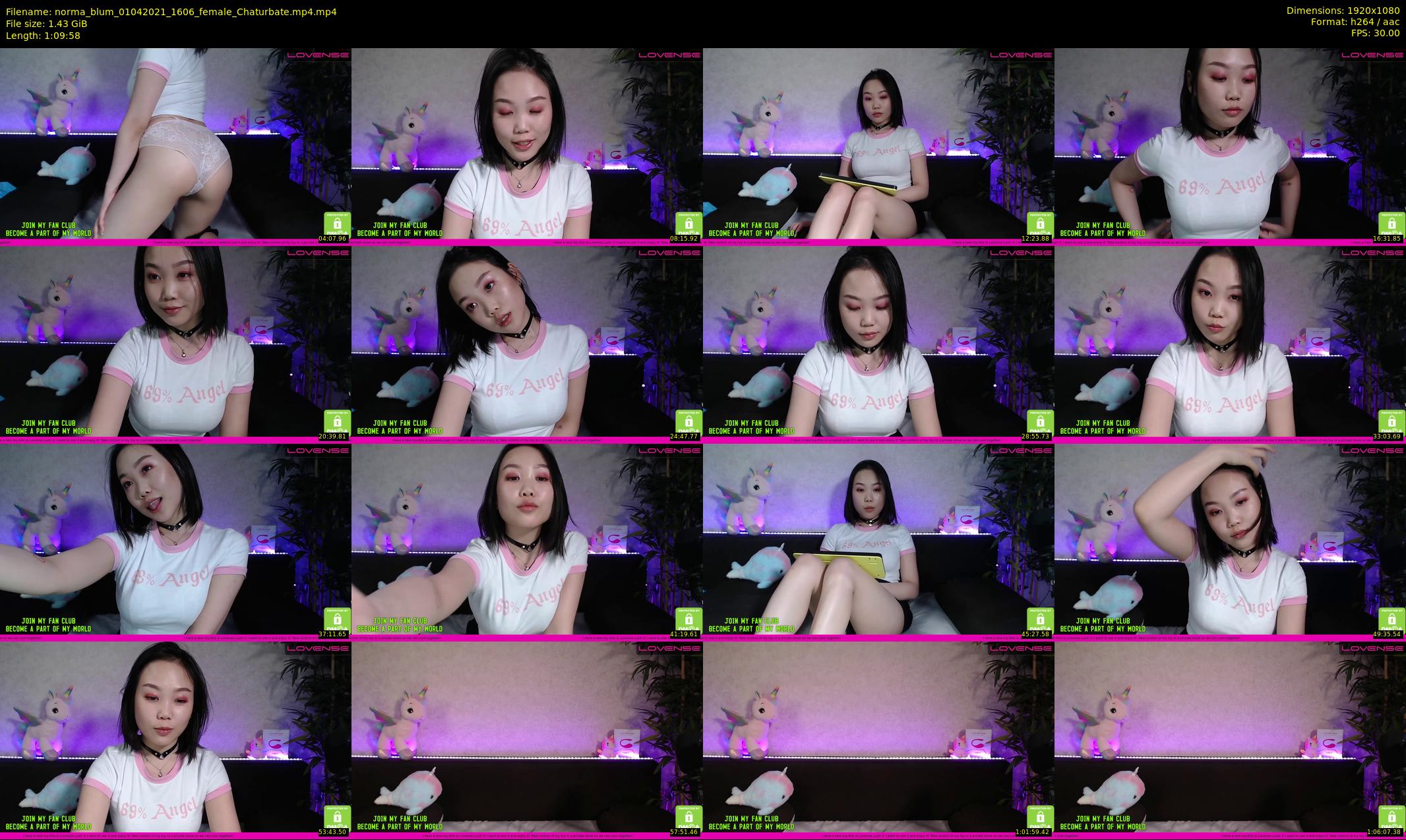 norma_blum — 70 minute Chaturbate female cam show recording, 1080p, Apr 1, 2021