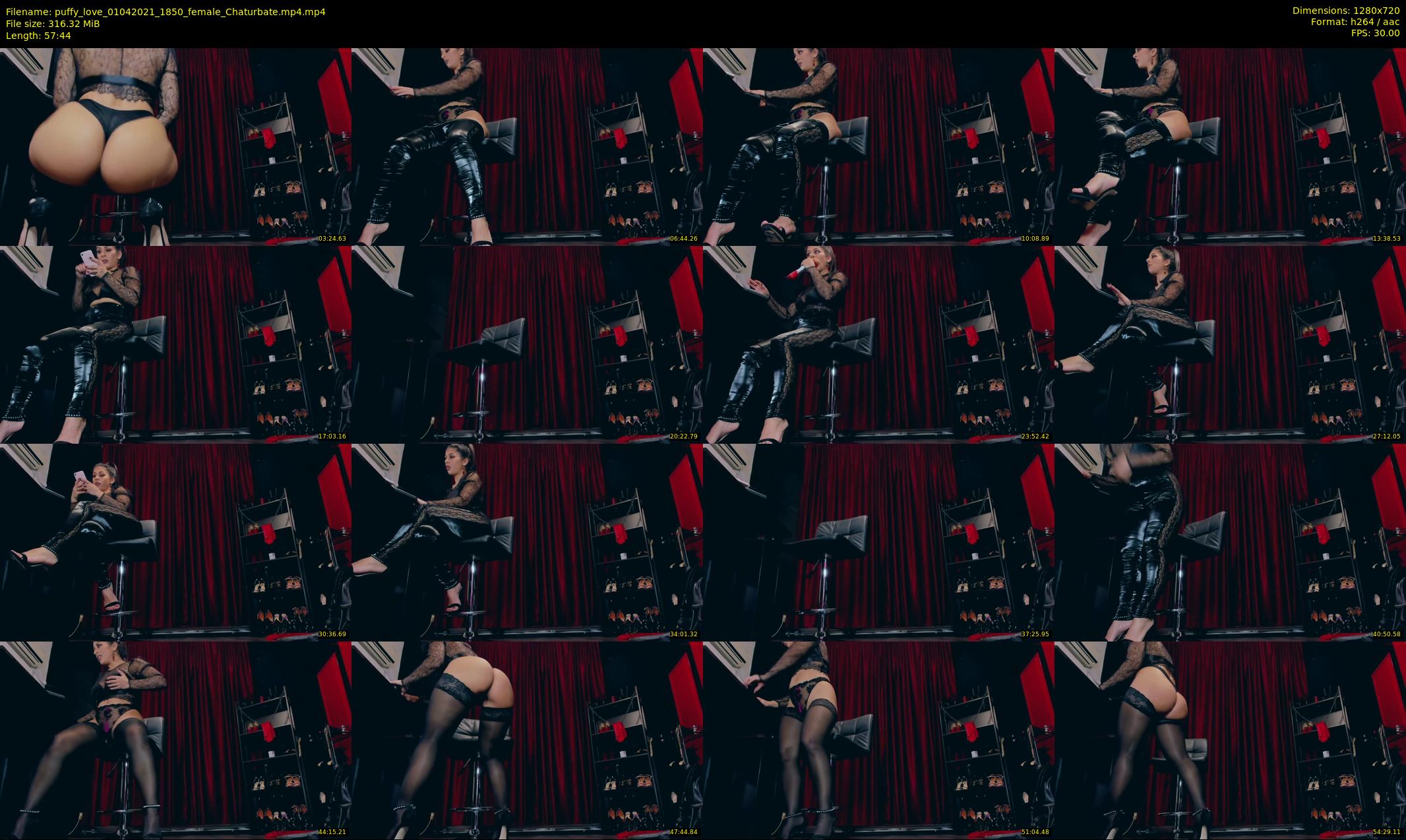 puffy_love — 58 minute Chaturbate female cam show recording, 720p, Apr 1, 2021