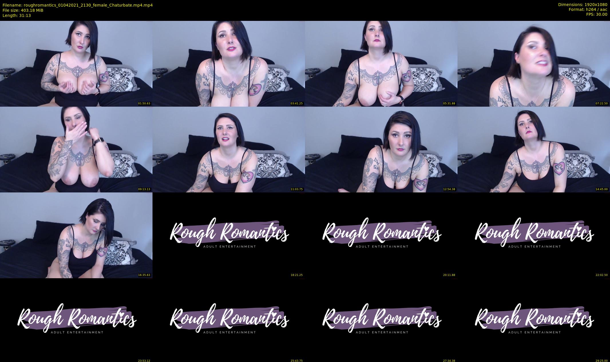 roughromantics — 32 minute Chaturbate couple cam show recording, 1080p, Apr 1, 2021