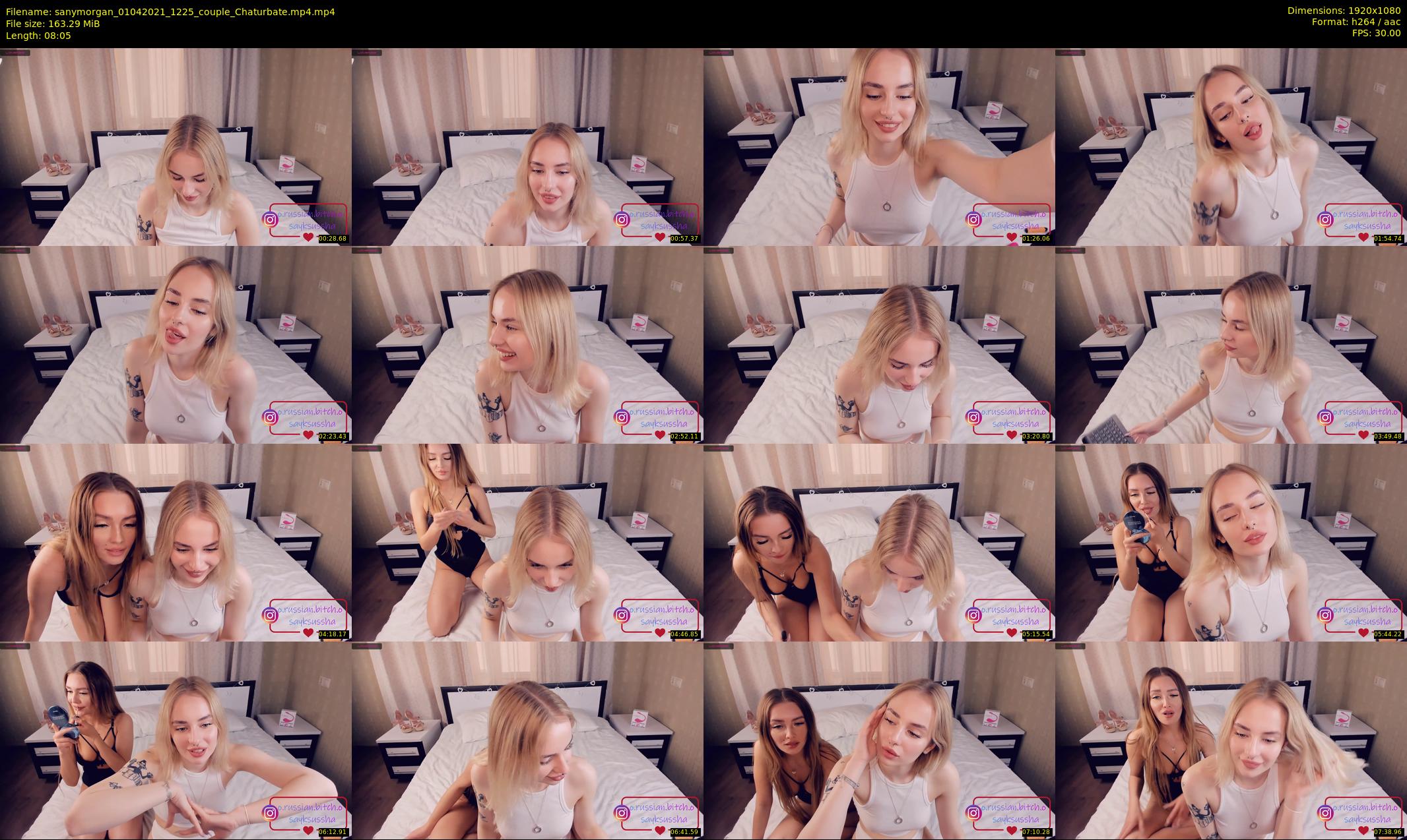 sanymorgan — 9 minute Chaturbate couple cam show recording, 1080p, Apr 1, 2021