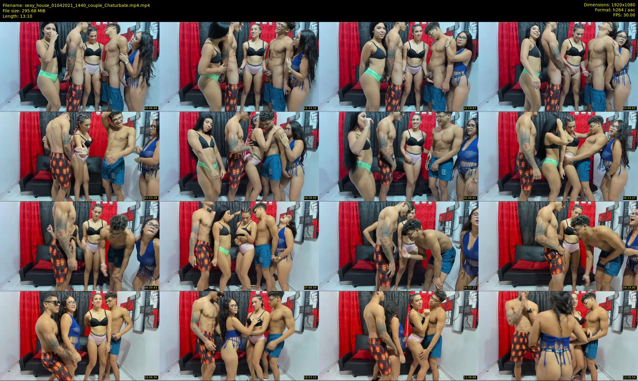 sexy_house — 14 minute Chaturbate couple cam show recording, 1080p, Apr 1, 2021