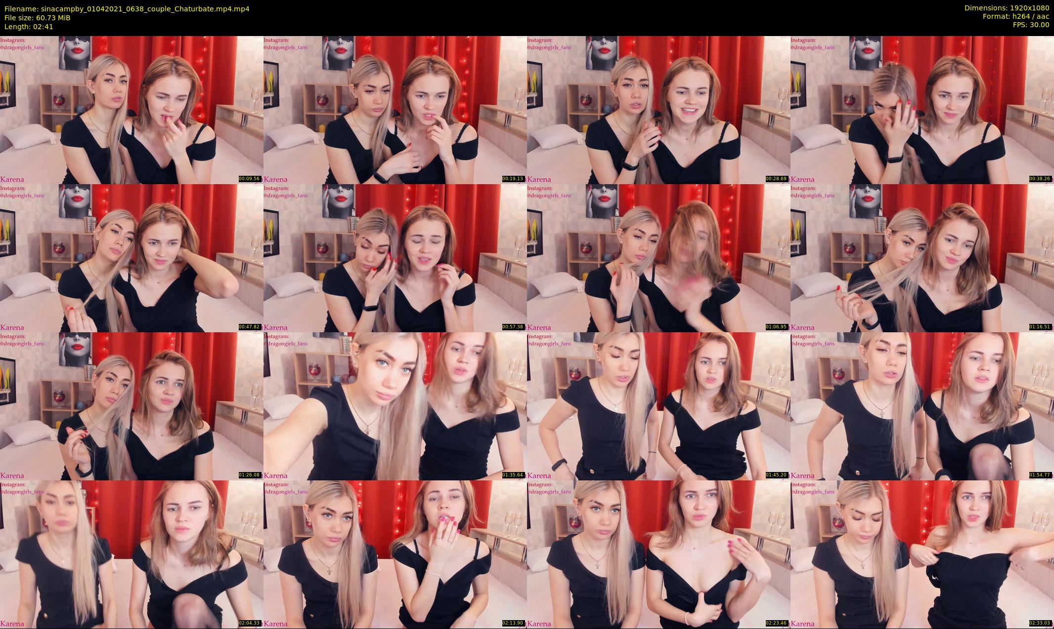 sinacampby — 3 minute Chaturbate couple cam show recording, 1080p, Apr 1, 2021