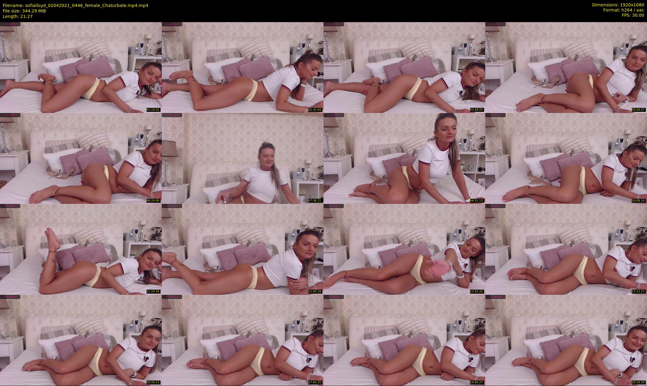 sofialloyd — 22 minute Chaturbate female cam show recording, 1080p, Apr 2, 2021