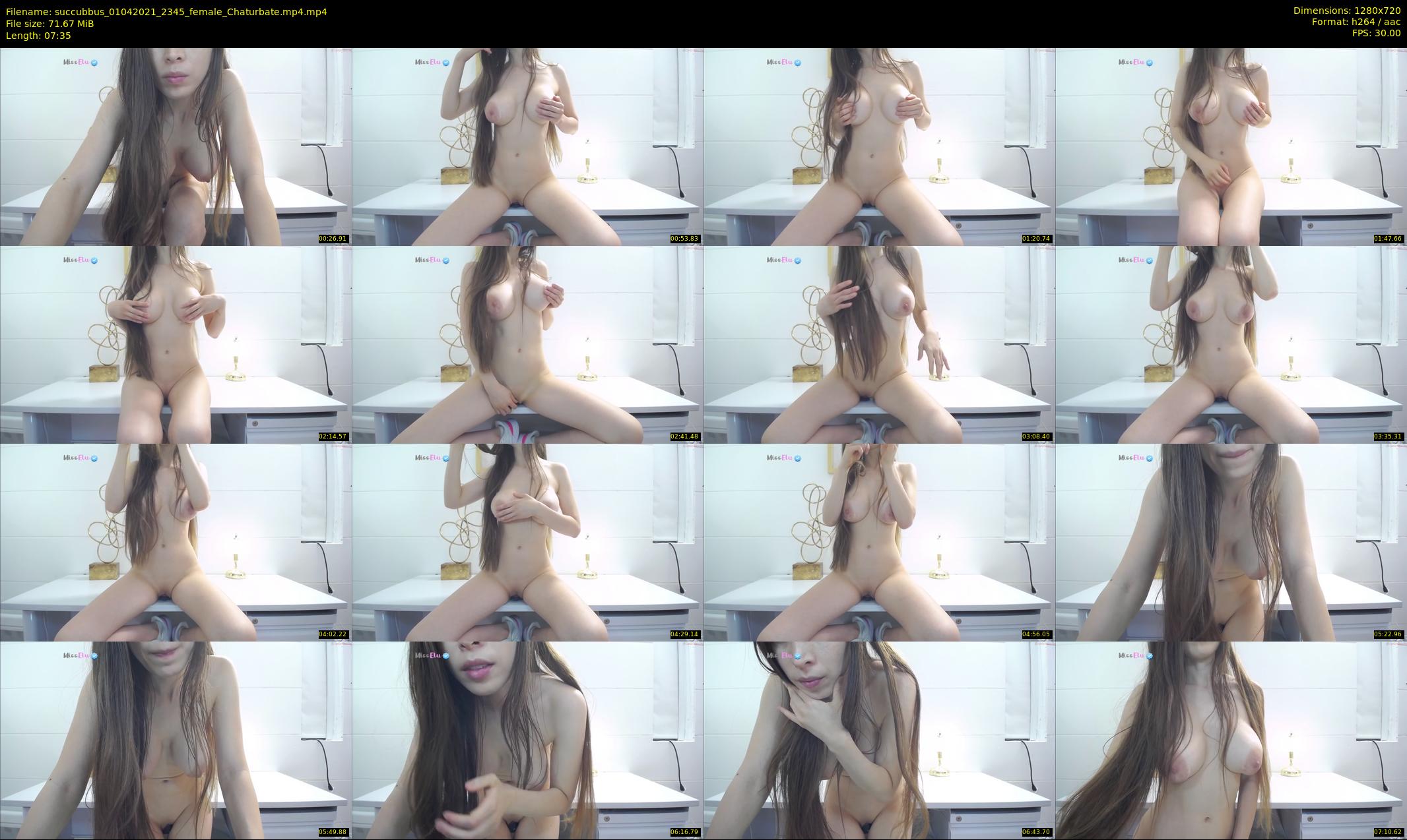 succubbus — 8 minute Chaturbate female cam show recording, 720p, Apr 1, 2021