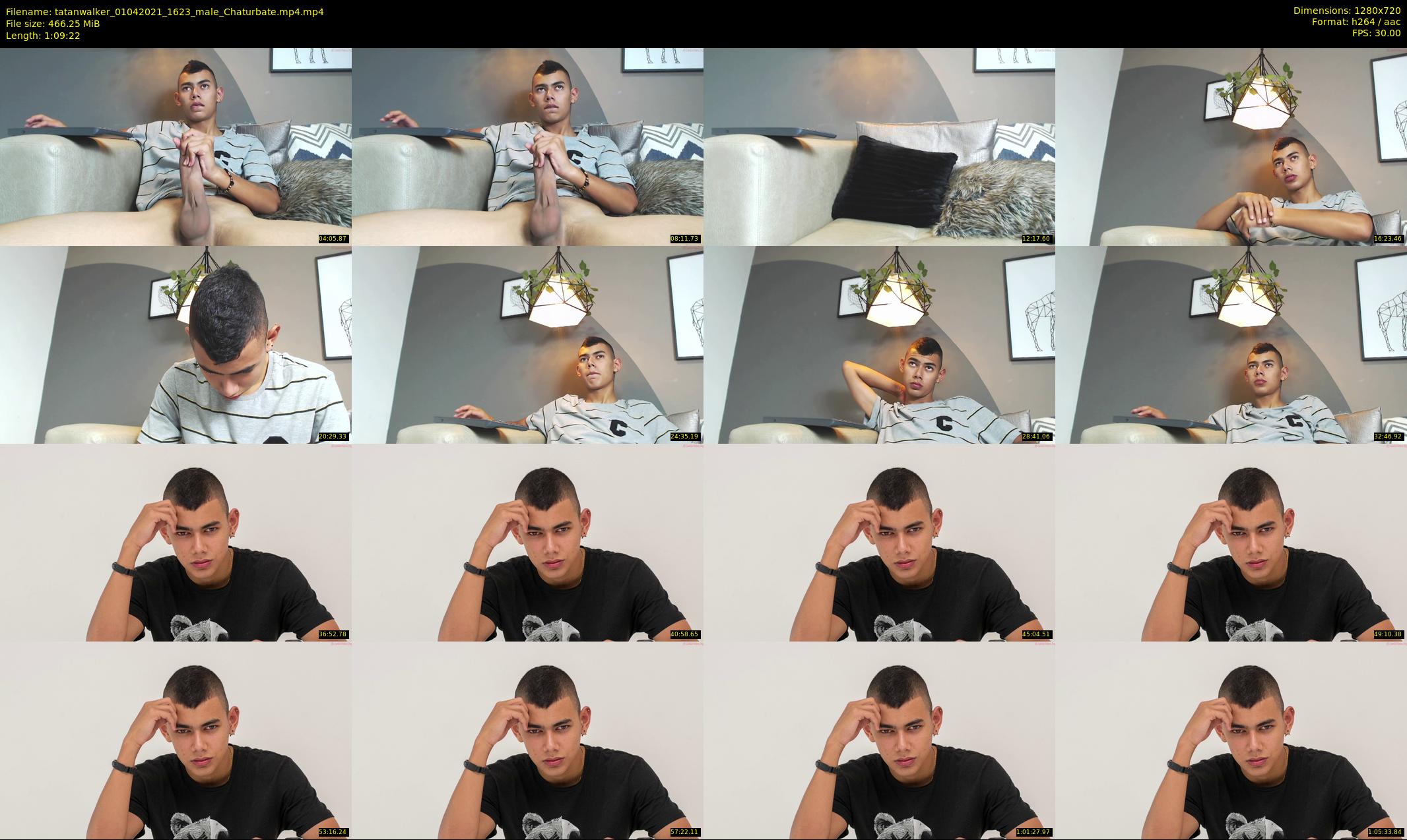 tatanwalker — 70 minute Chaturbate male cam show recording, 720p, Apr 1, 2021