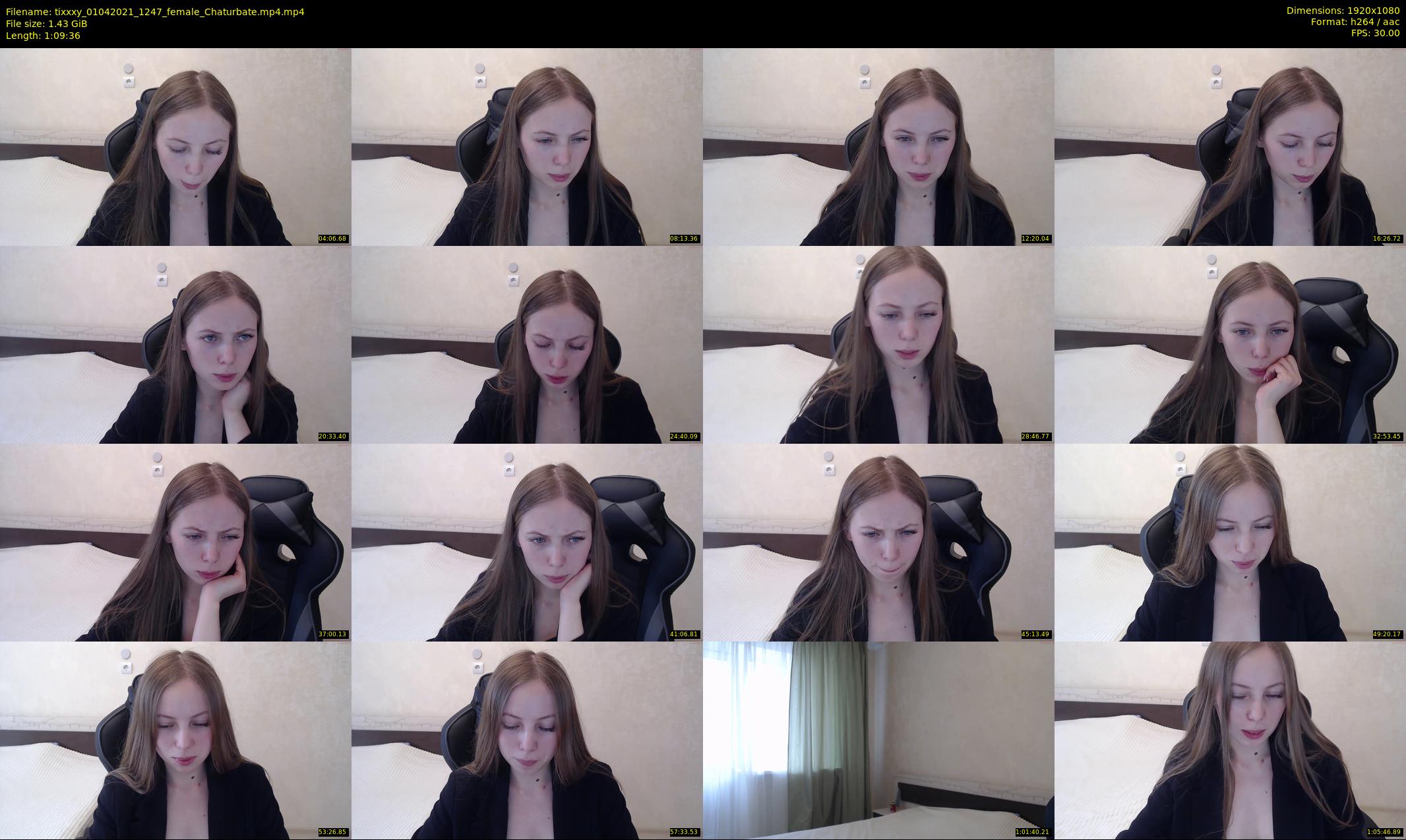 tixxxy — 70 minute Chaturbate female cam show recording, 1080p, Apr 1, 2021