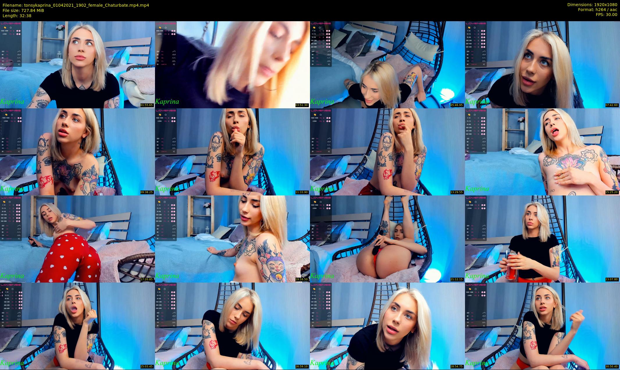 tonsykaprina — 33 minute Chaturbate couple cam show recording, 1080p, Apr 1, 2021