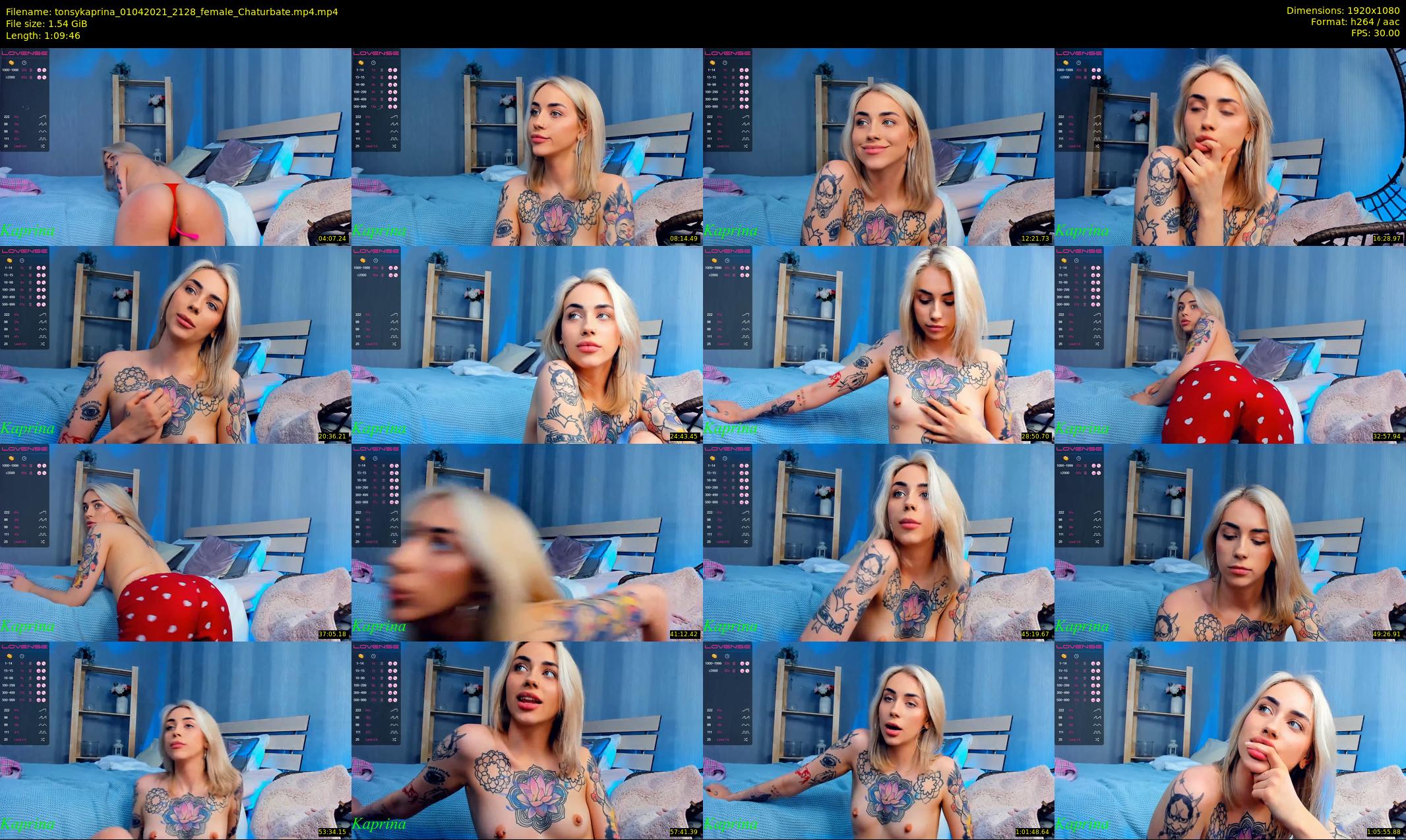 tonsykaprina — 70 minute Chaturbate couple cam show recording, 1080p, Apr 1, 2021