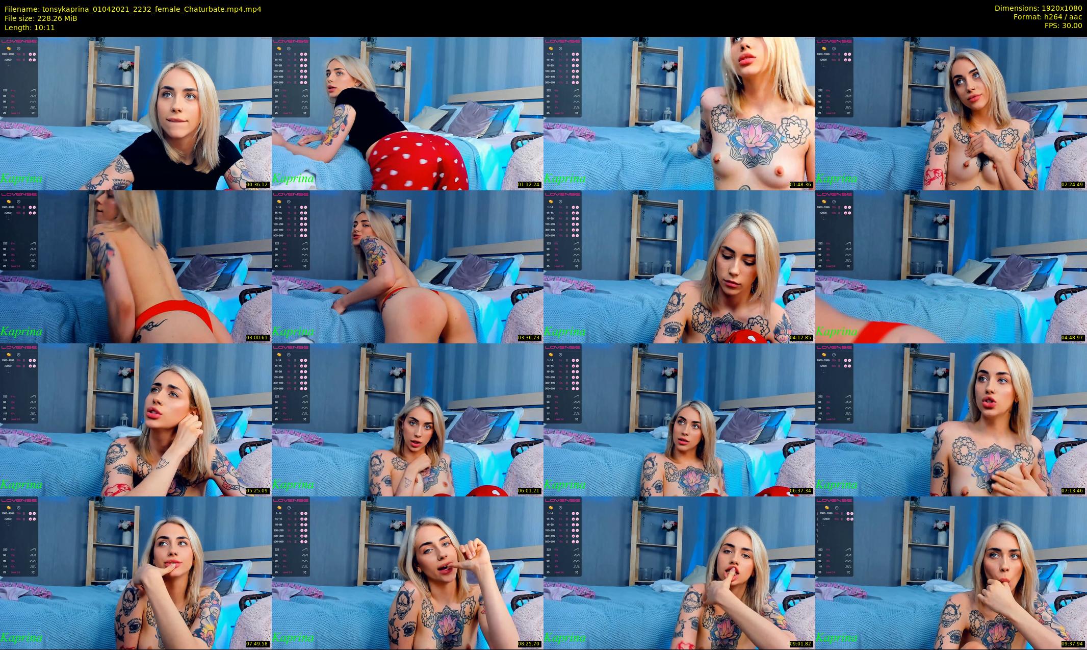 tonsykaprina — 11 minute Chaturbate couple cam show recording, 1080p, Apr 1, 2021