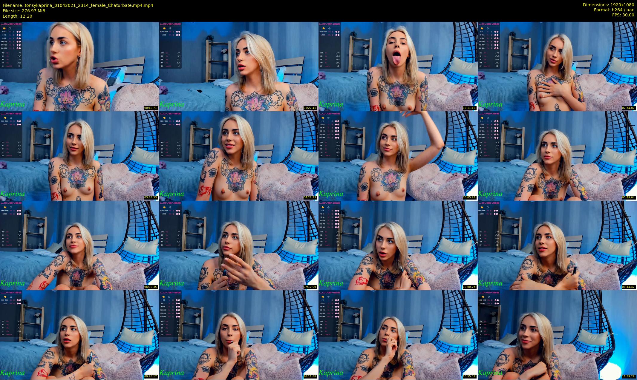 tonsykaprina — 13 minute Chaturbate couple cam show recording, 1080p, Apr 1, 2021