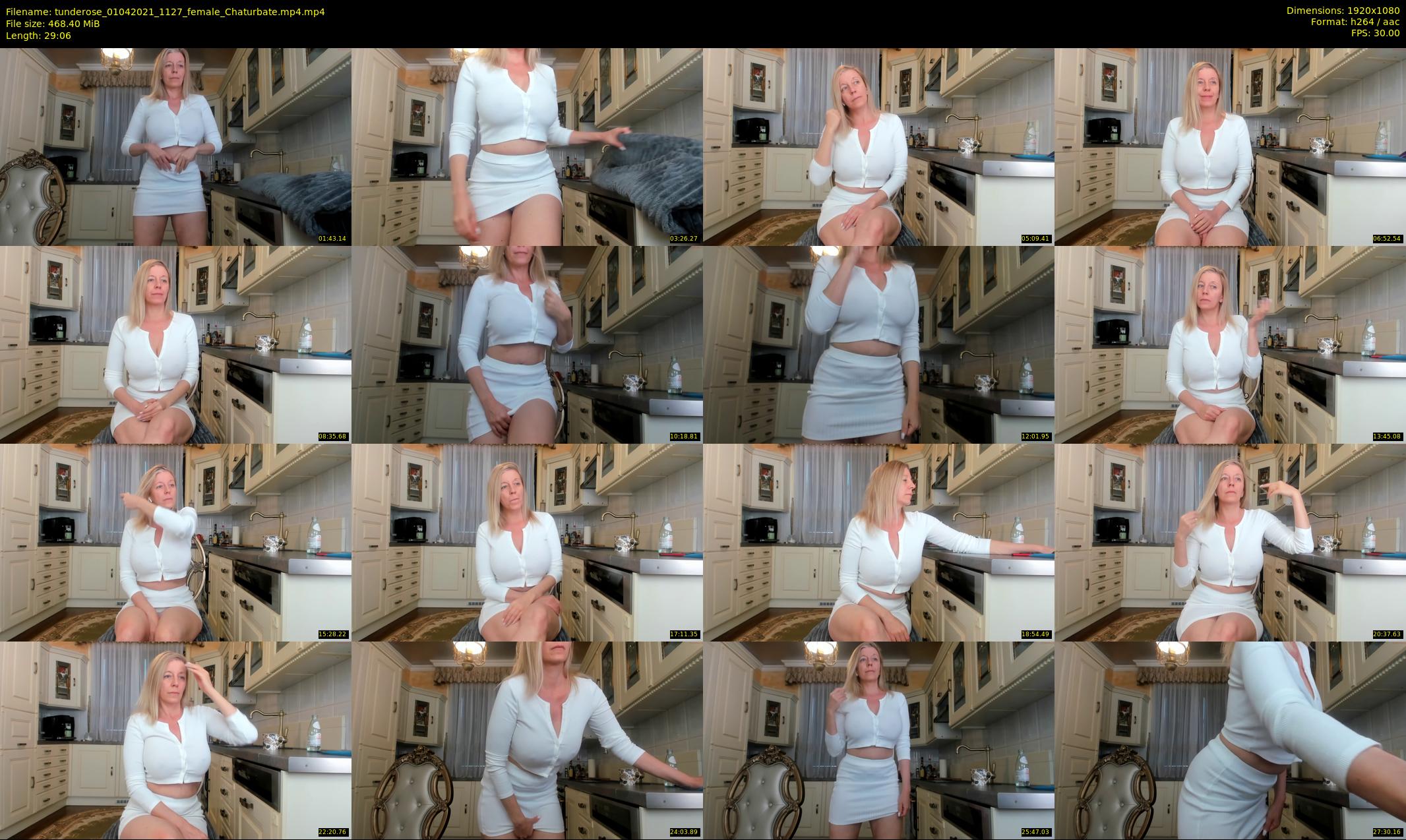 tunderose — 30 minute Chaturbate female cam show recording, 1080p, Apr 1, 2021