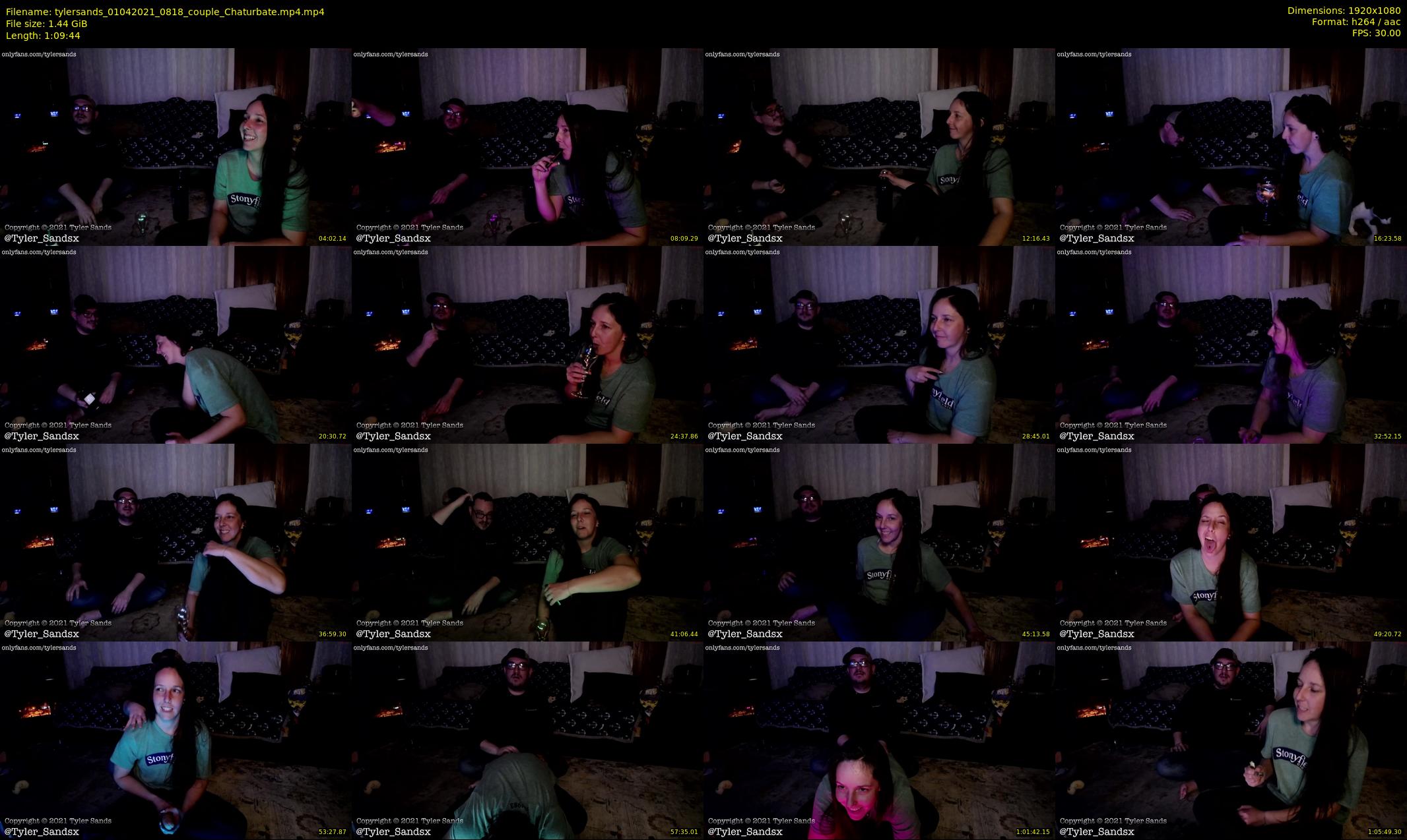 tylersands — 70 minute Chaturbate female cam show recording, 1080p, Apr 1, 2021