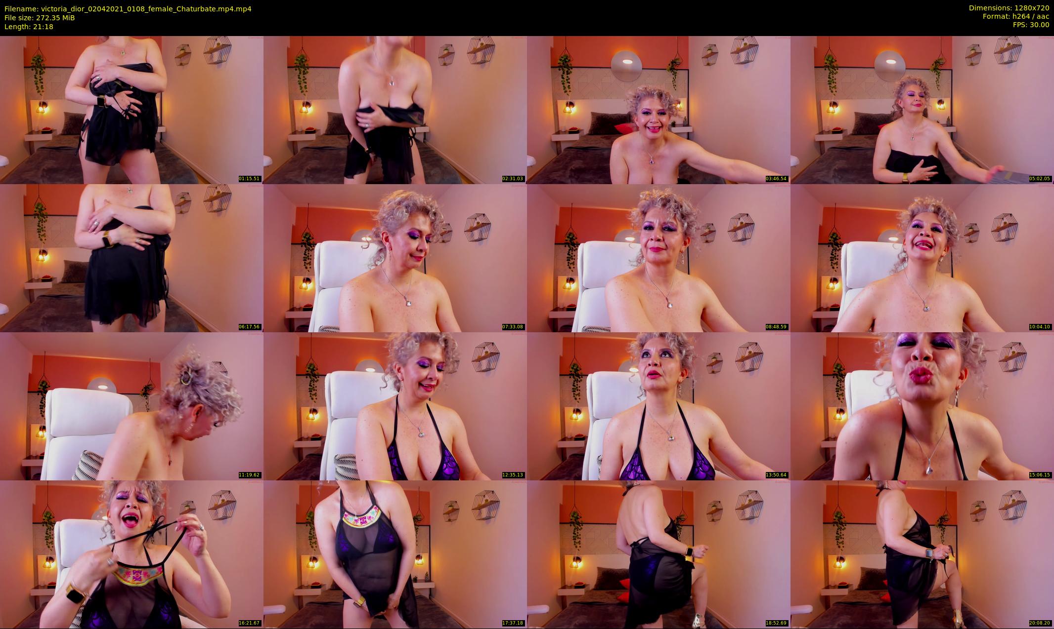 victoria_dior — 22 minute Chaturbate female cam show recording, 720p, Apr 2, 2021