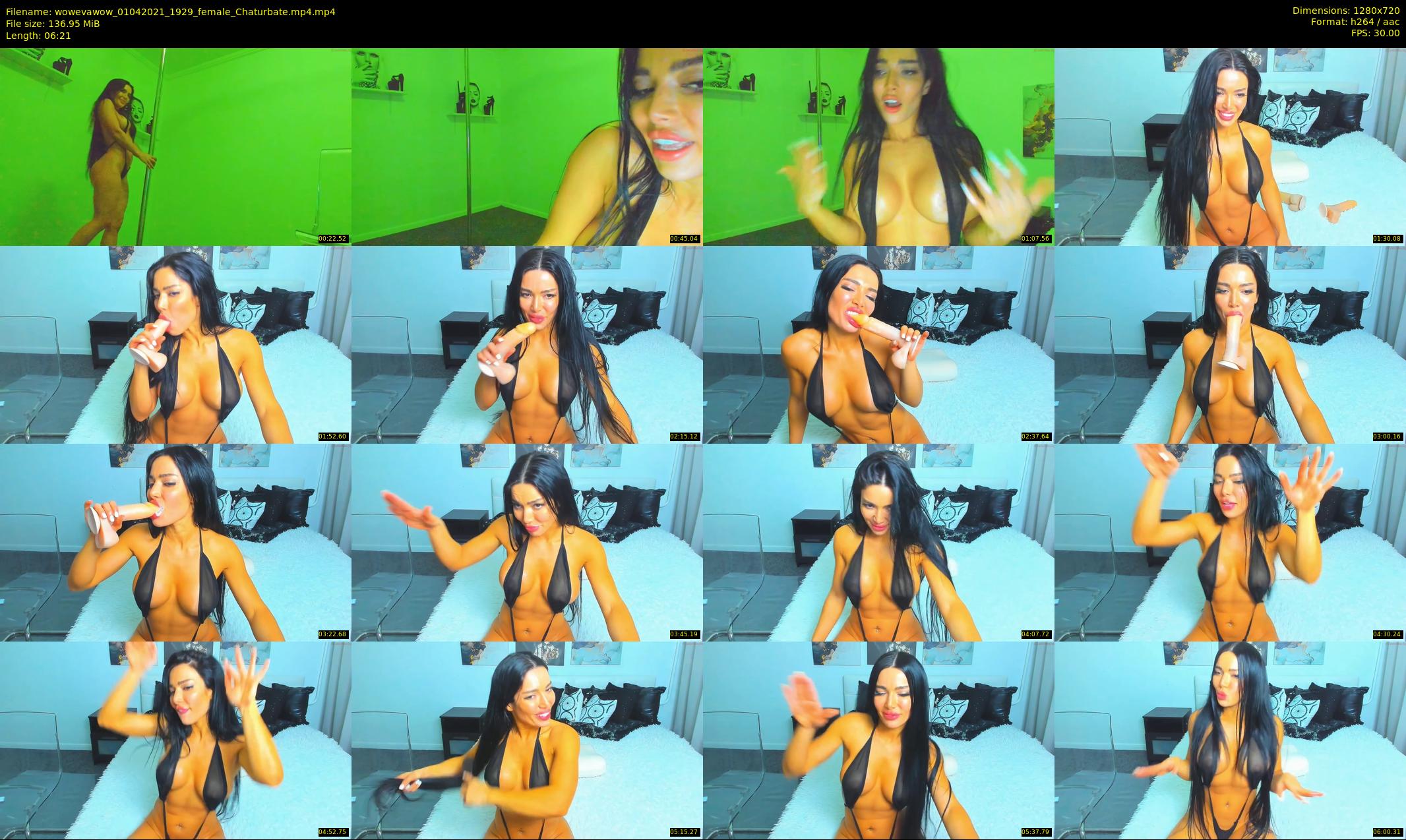 wowevawow — 7 minute Chaturbate female cam show recording, 720p, Apr 1, 2021
