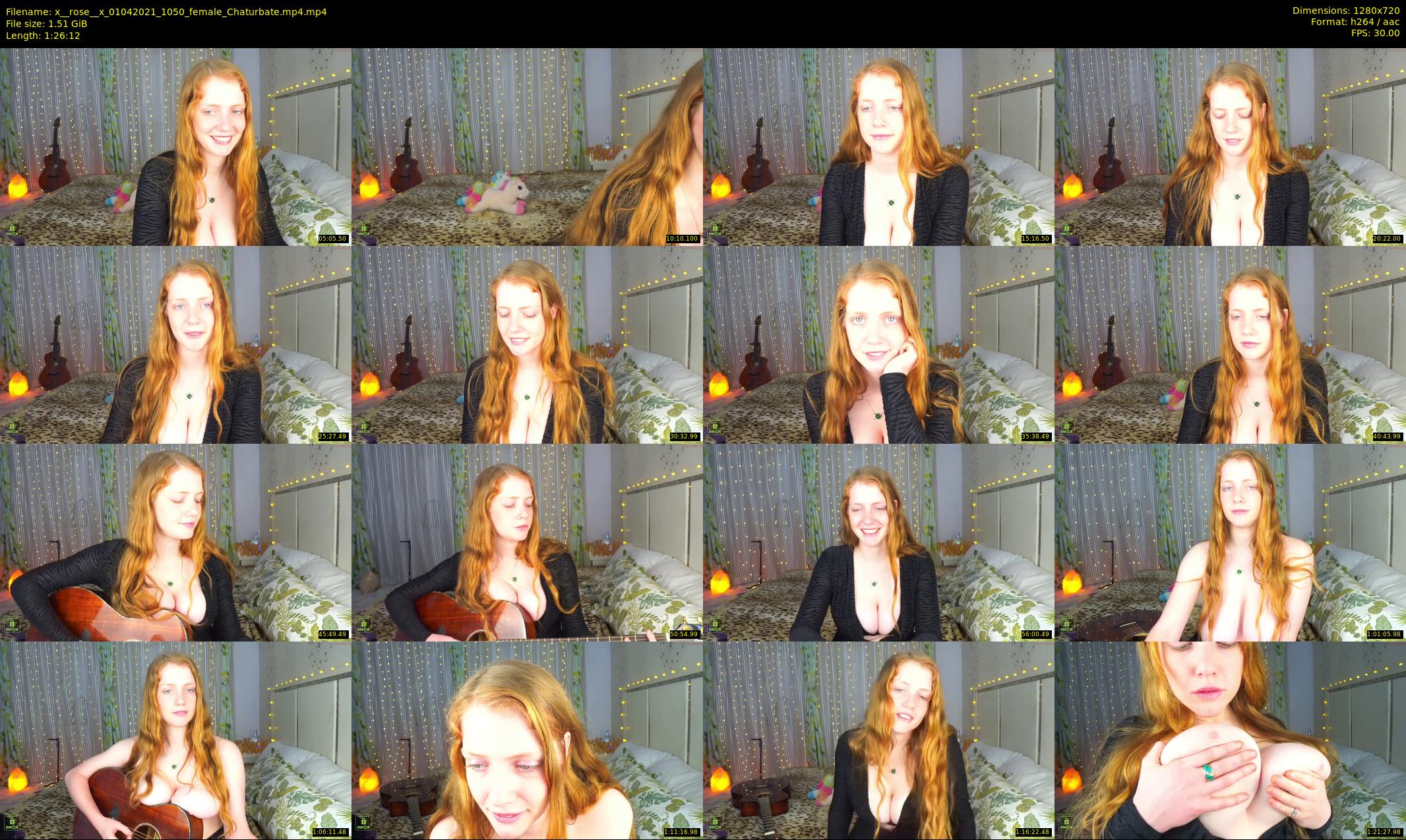 x__rose__x — 87 minute Chaturbate female cam show recording, 720p, Apr 1, 2021