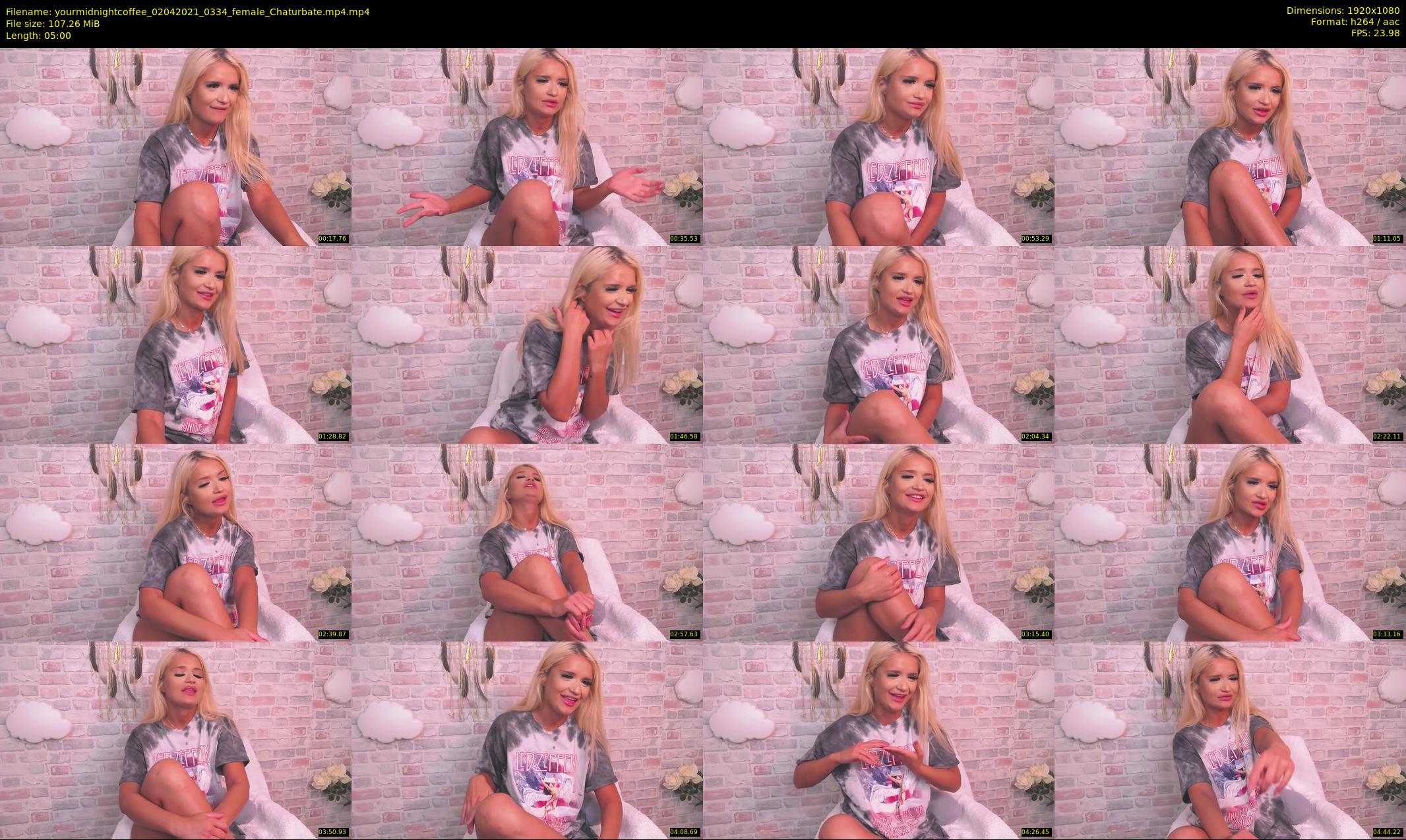 yourmidnightcoffee — 5 minute Chaturbate female cam show recording, 1080p, Apr 2, 2021