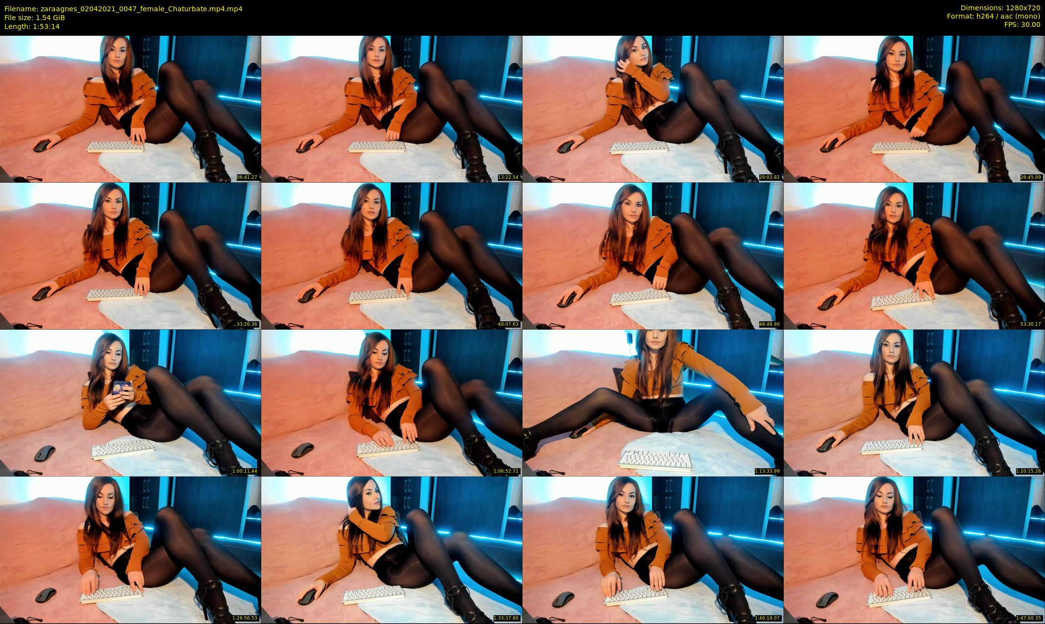 zaraagnes — 114 minute Chaturbate female cam show recording, 720p, Apr 2, 2021